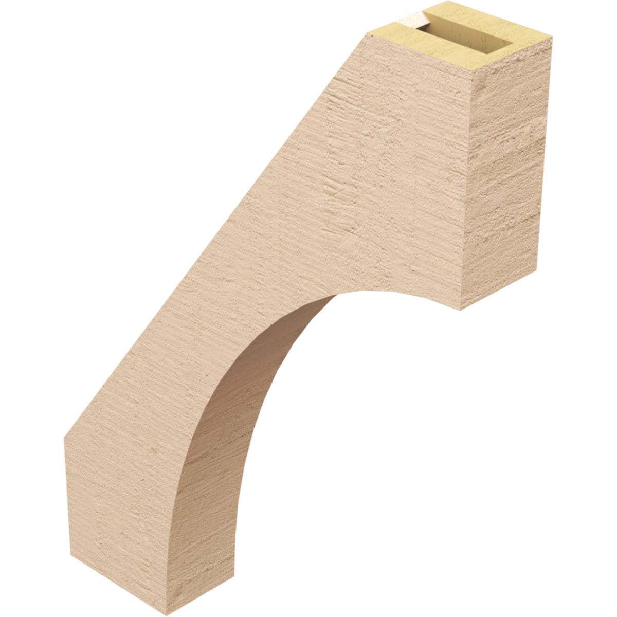 Ekena Millwork BRCUR03X16X22WTLRCPR braces - View #6