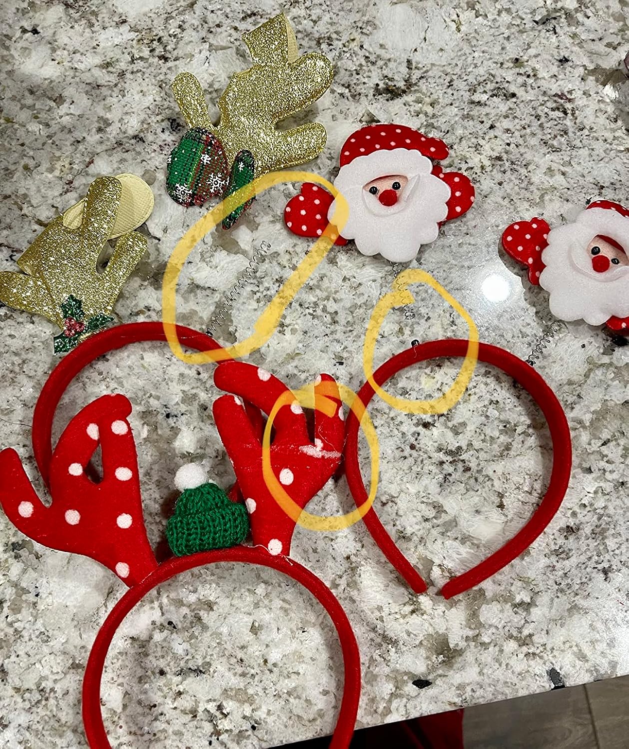 MGparty B099K6MG9S Table-Christmas-Decorations - View #19