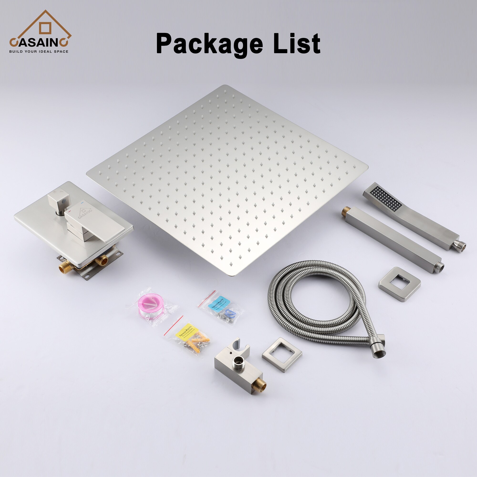 CASAINC CS3602-16BN Showerhead-Bar-Panels - View #7