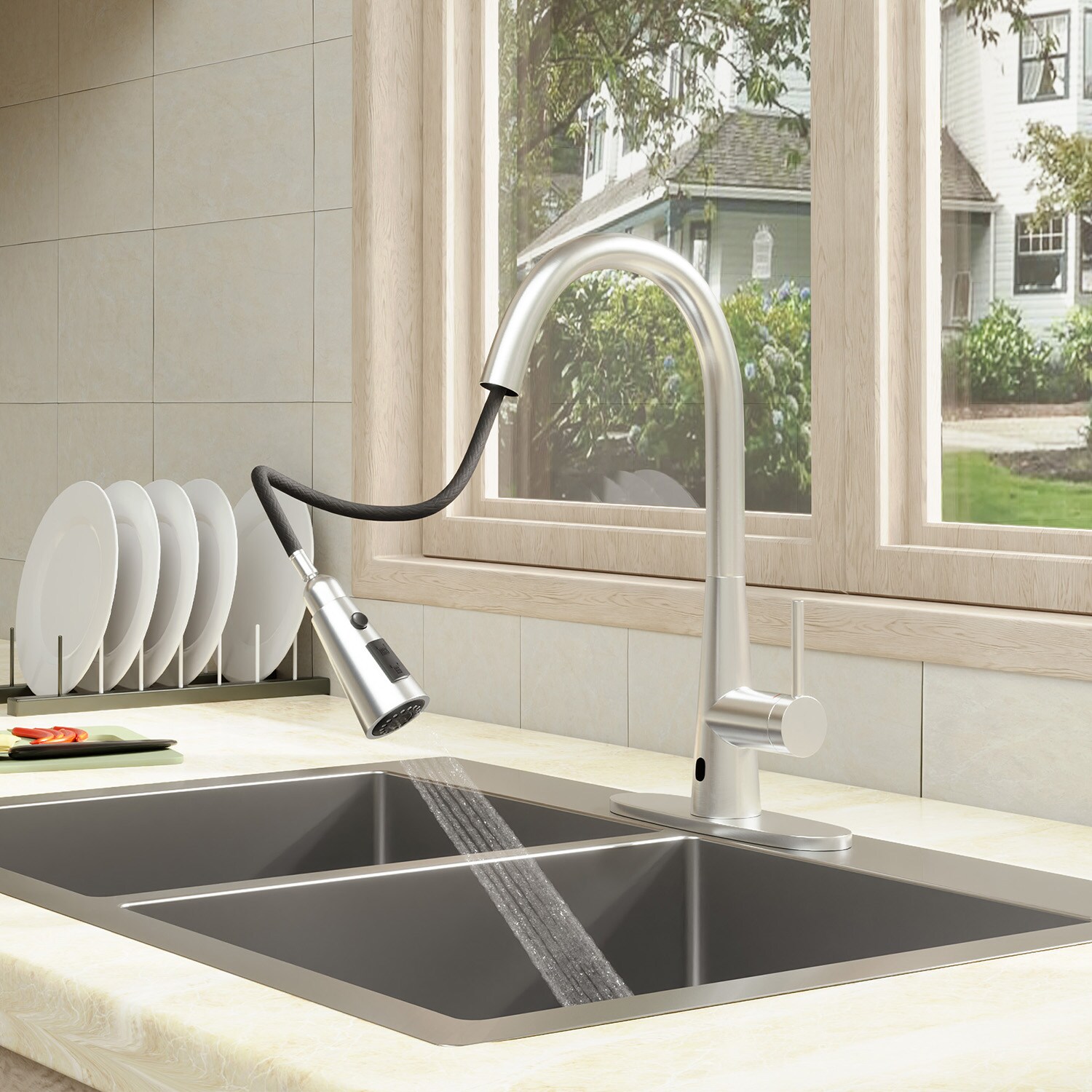 Mondawe MD-D46-BN Kitchen-Faucets - View #3