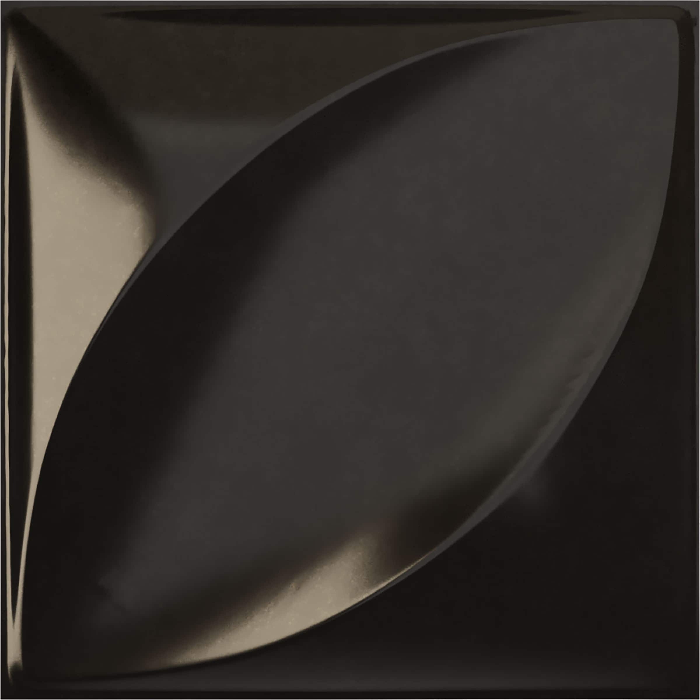 Ekena Millwork WP12X12MLECA 11-7/8-in x 11-7/8-in Embossed Paintable/Stainable Black PVC Wall Panel ( 0.98-sq ft )