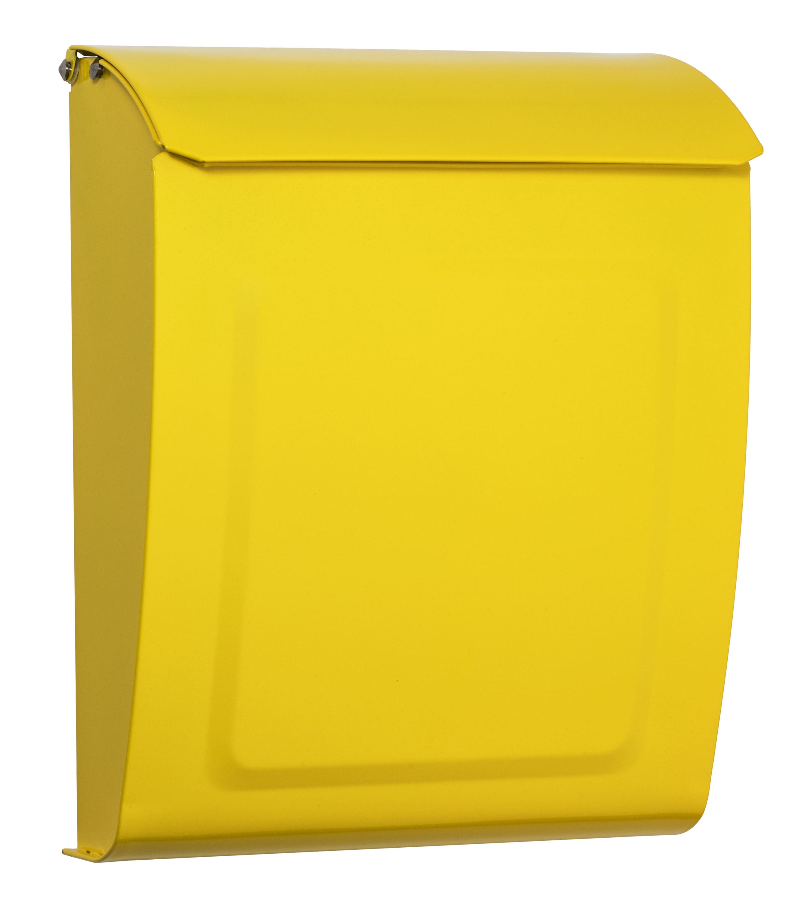 Architectural Mailboxes 2594Y Aspen Locking Metal Small Mailbox Yellow