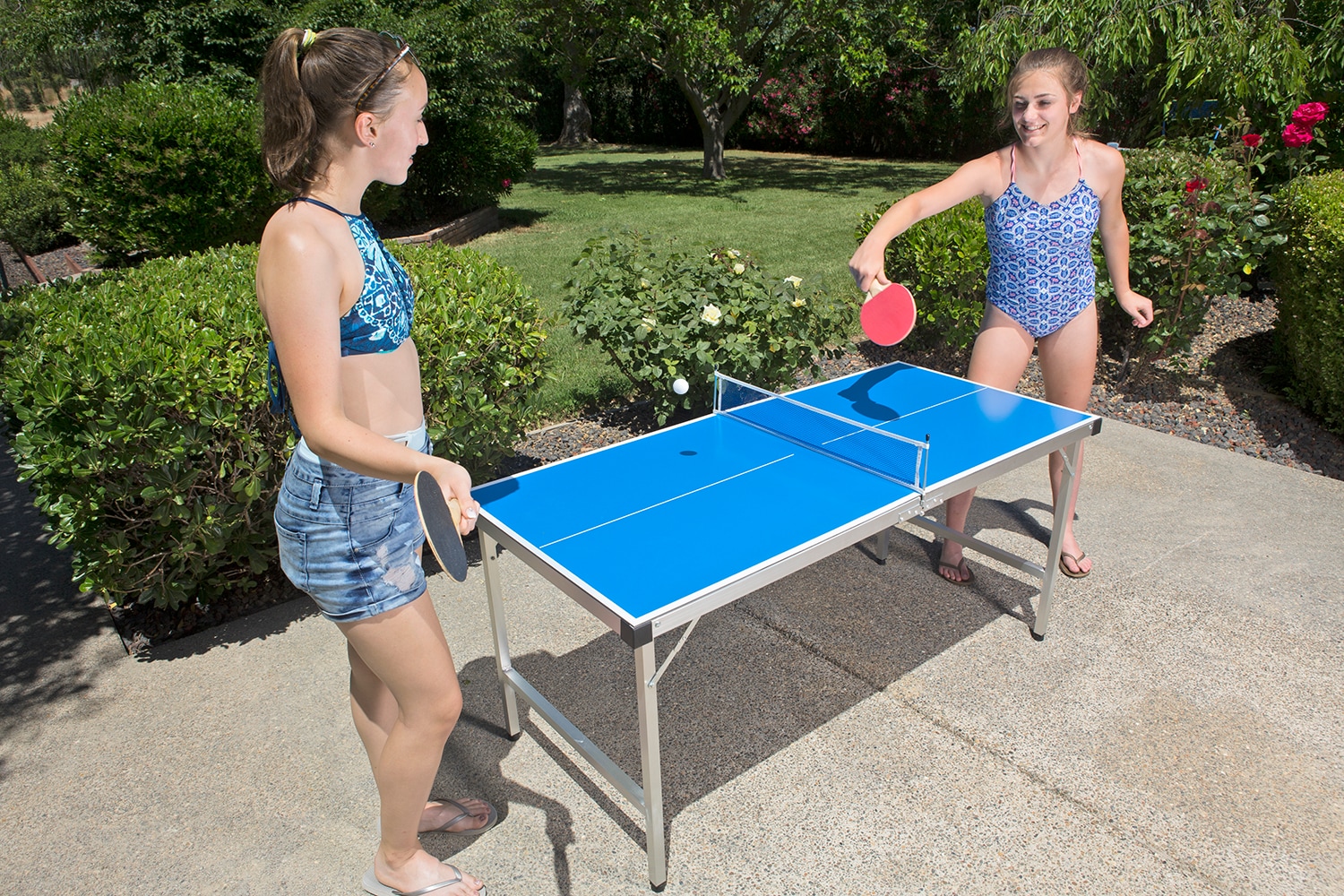 Poolmaster 72724 BLUE Swimming pool volleyball set