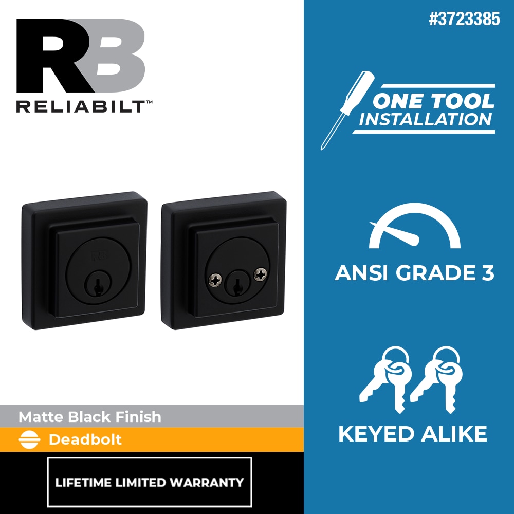 RELIABILT 93720-014 Door-Deadbolts - View #2