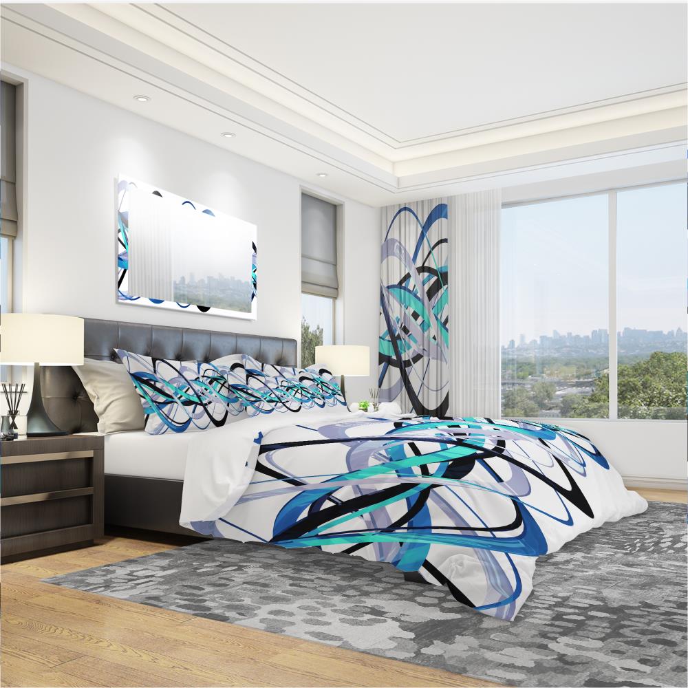 Designart BED3046-T 3-Piece Multiple Colors/Finishes Twin Duvet Cover Set