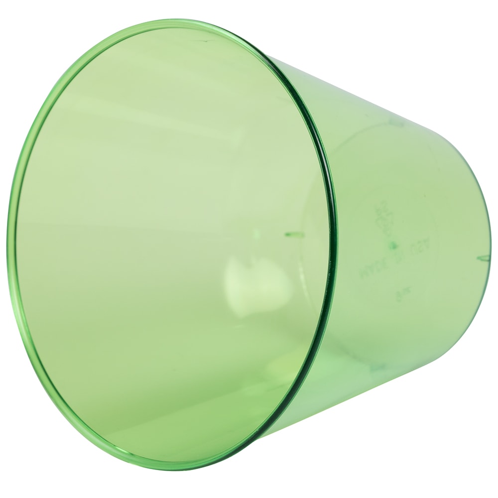 JAM Paper 9oz. Lime Green Plastic Cups, 72ct.