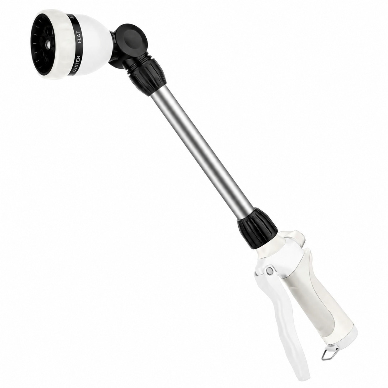 CYIKE -  Metal Watering Wand Heavy Duty Garden Hose Wand with 180 Degree Swivel Ratcheting Head 1...