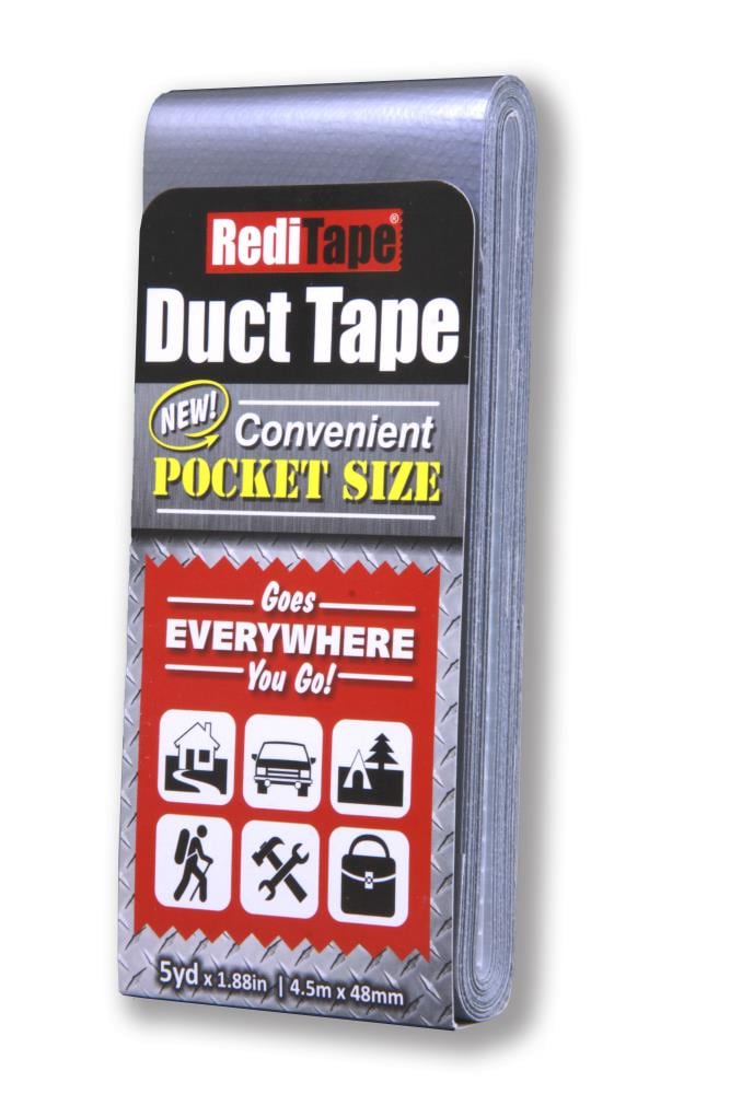 RediTape SIL-504 Silver Duct Tape 1.88-Inches x 5 Yard(s)