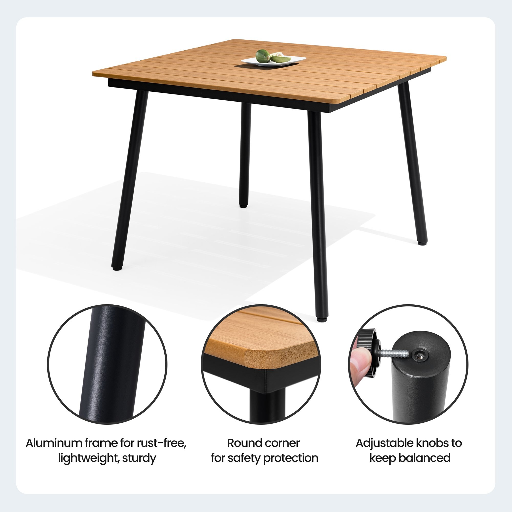 Crestlive Products CL-TB012BRN94 Patio-Tables - View #5