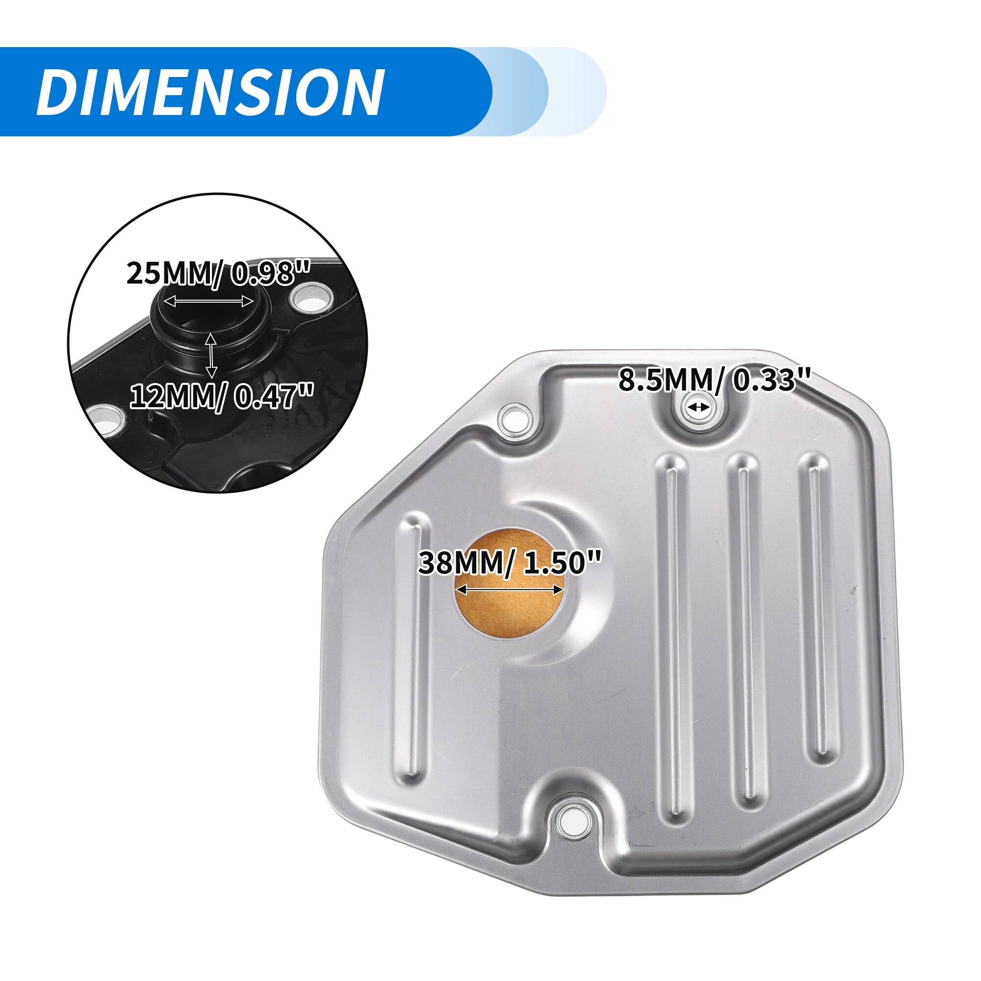 Unique Bargains S25112701UX4972 Ope-Oil-Filters - View #5
