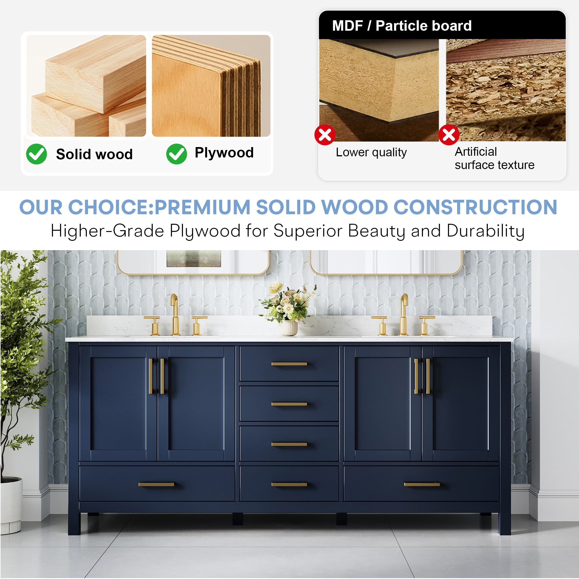Iseryn FD80CCNB Bath-Vanity-Combo - View #5
