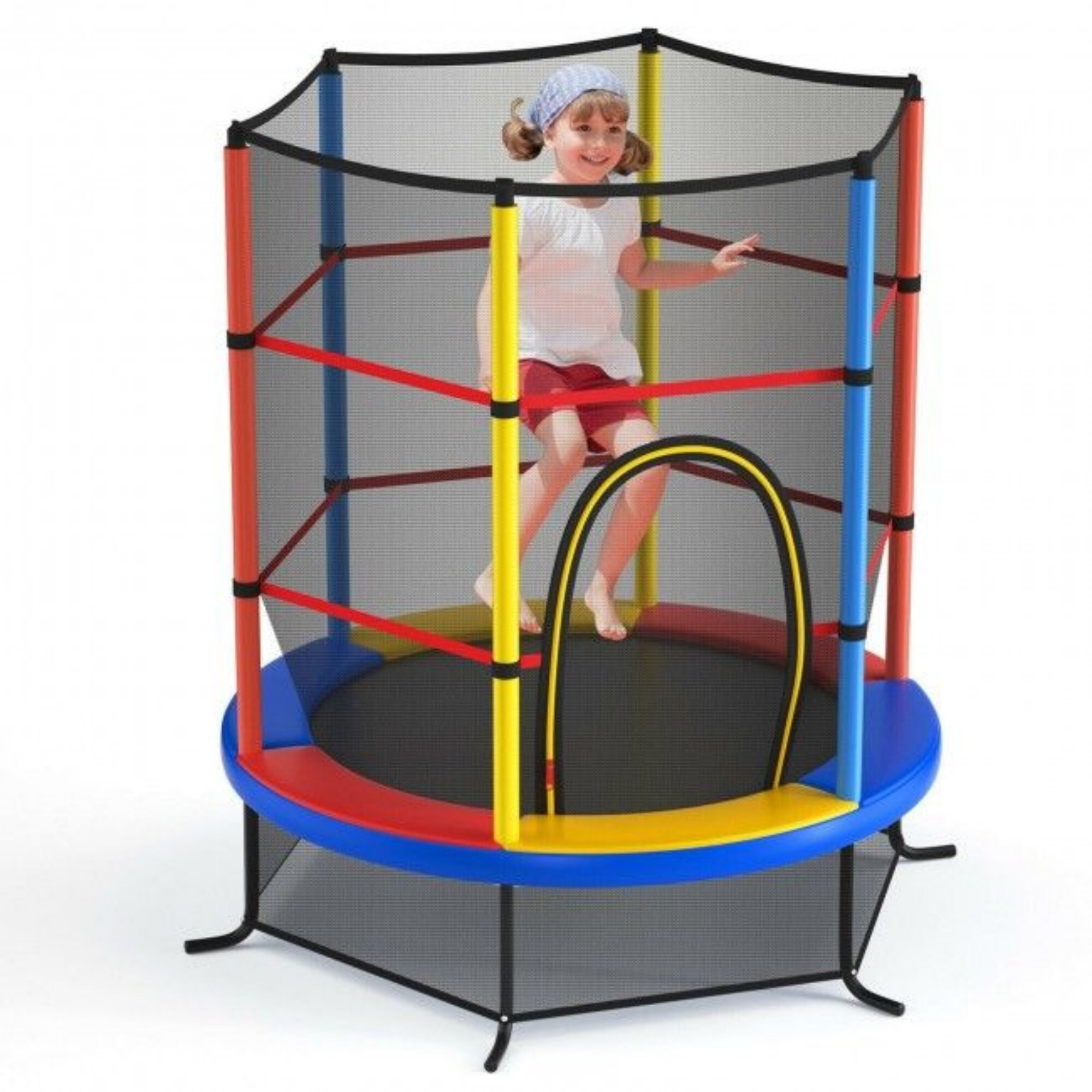 Runesay AB01 Trampolines 5.4 Round Kids in Blue