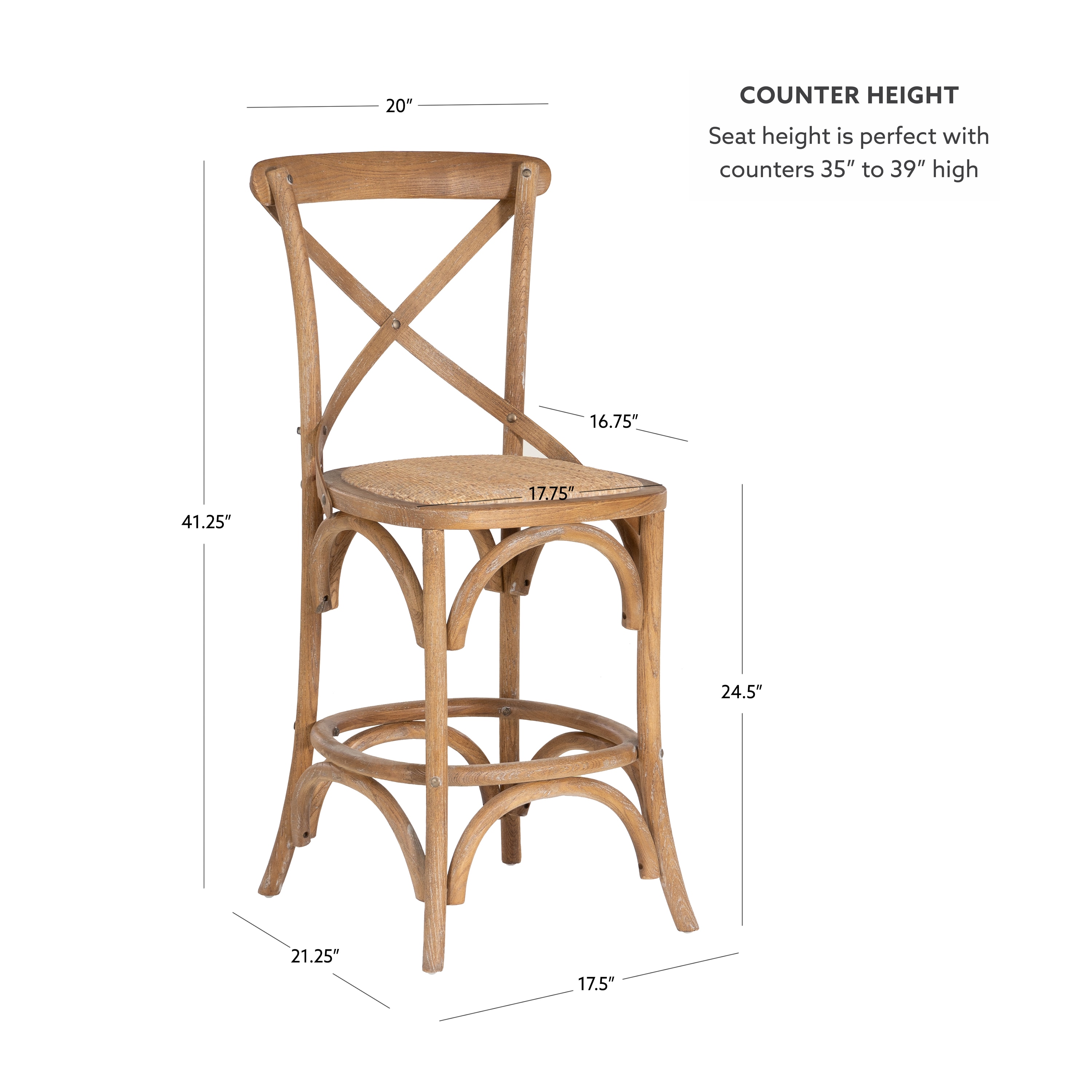 Linon CS031GRY01ASU stools - View #8