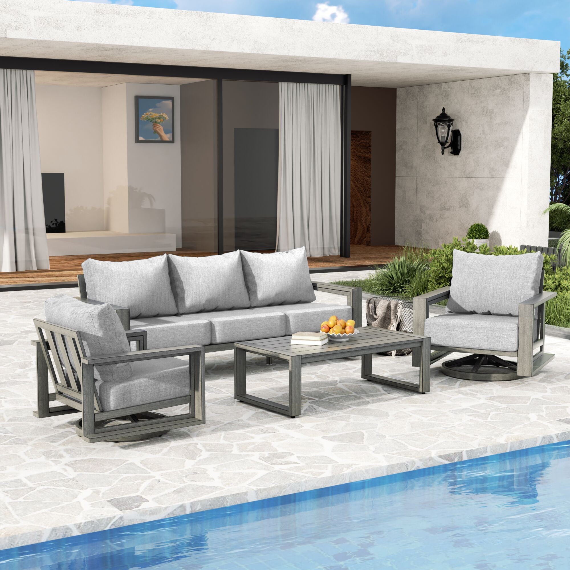  EL-SF4-GG-P4-WL3 Patio-Conversation-Sets - View #2