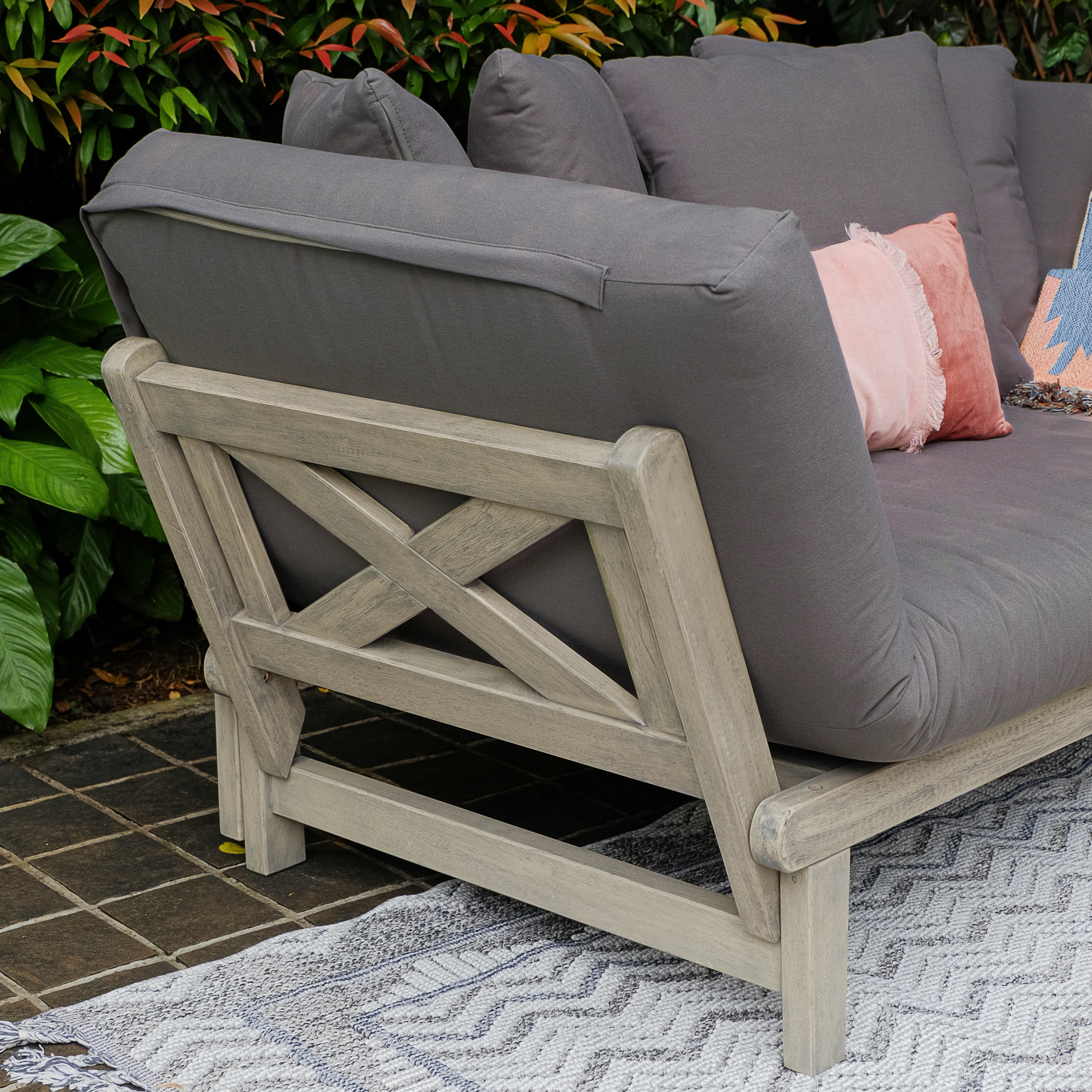 Cambridge Casual 460109-HW-DW-GY-XX Patio-Sofas-Daybeds - View #6