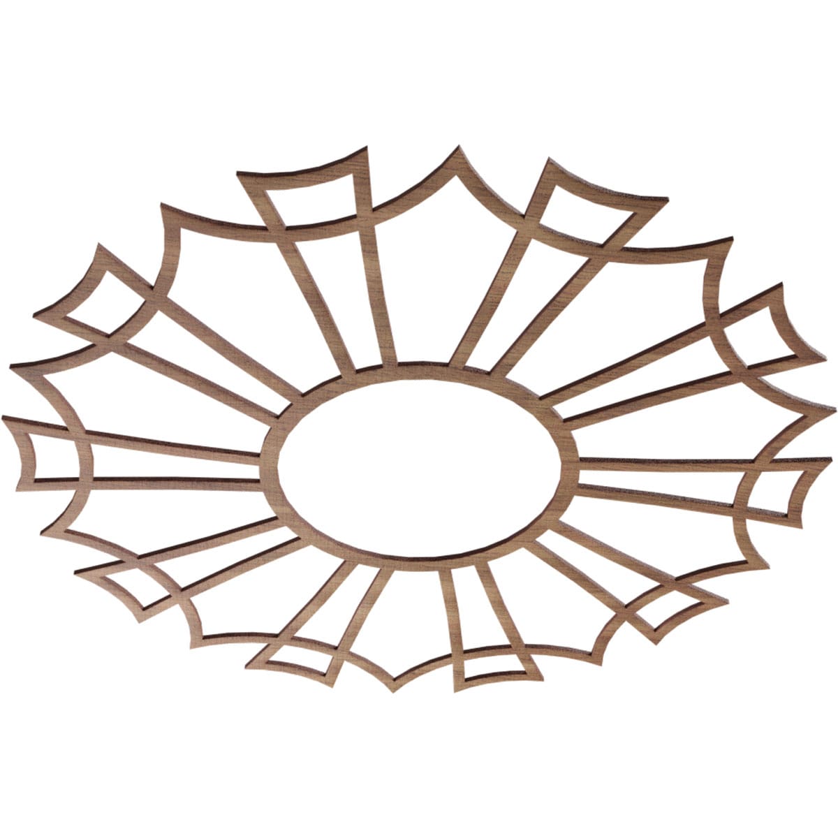 Ekena Millwork CMWP32X32X0250AUWA Ceiling-Medallions - View #2