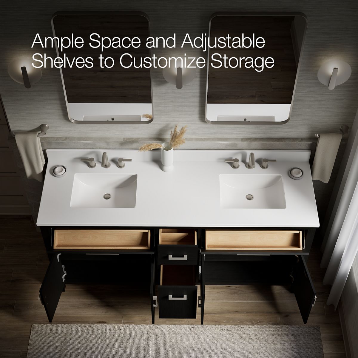 KOHLER 40642-BD1-BWK Bath-Vanity-Combo - View #4