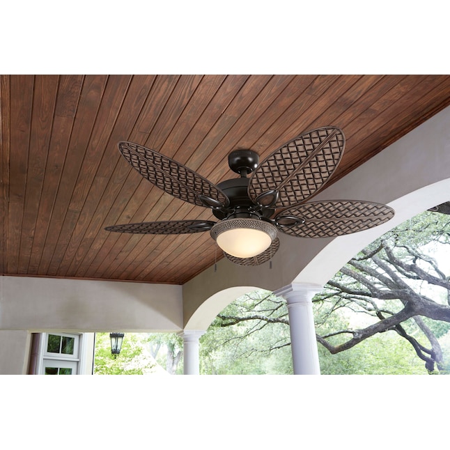 Harbor Breeze Ii 11 In 2 Light Bronze Led Ceiling Fan Kit The Parts Department At Com - Add Light To Harbor Breeze Ceiling Fan