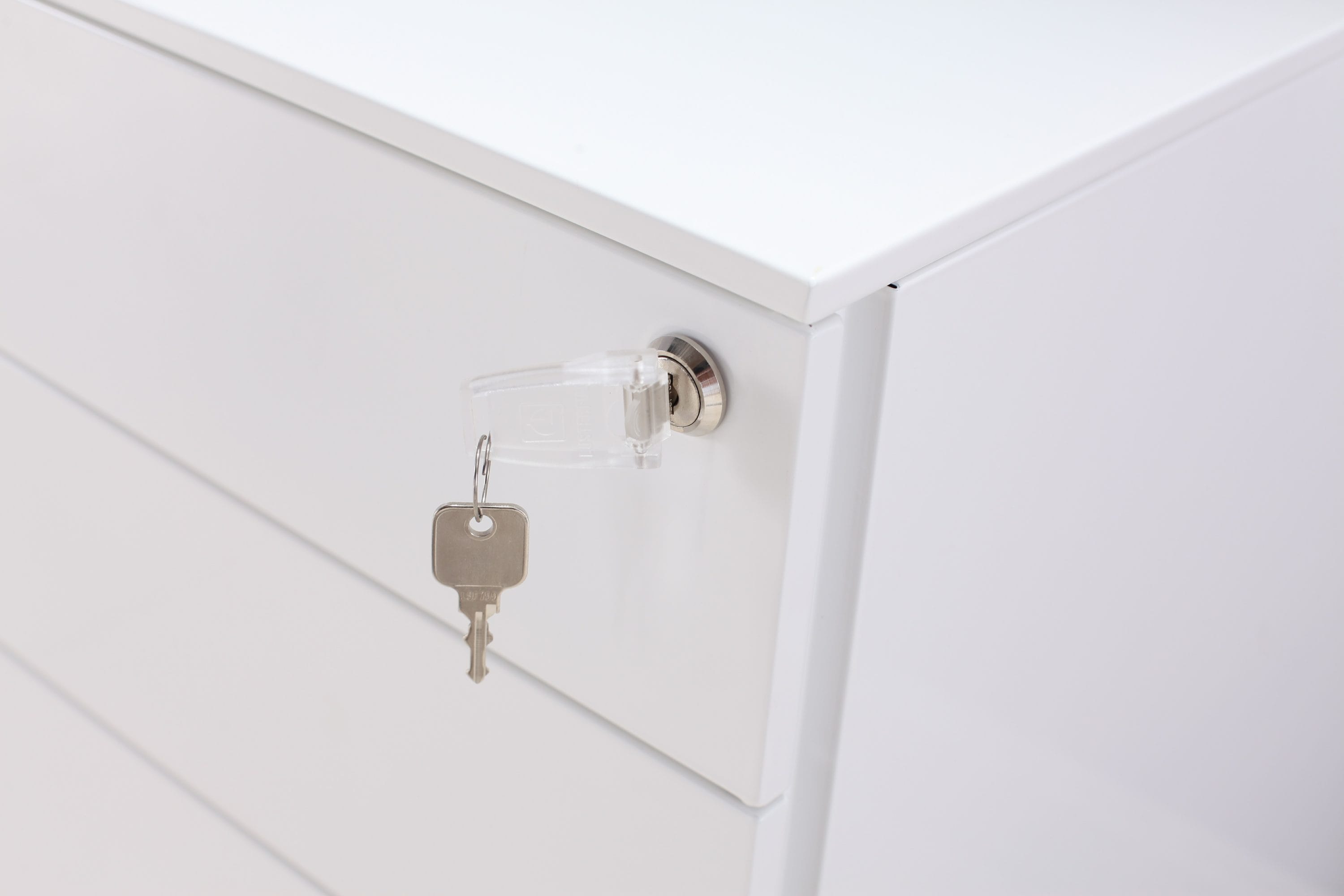 CASAINC Metal file cabinet White 3-Drawer File Cabinet in the File ...