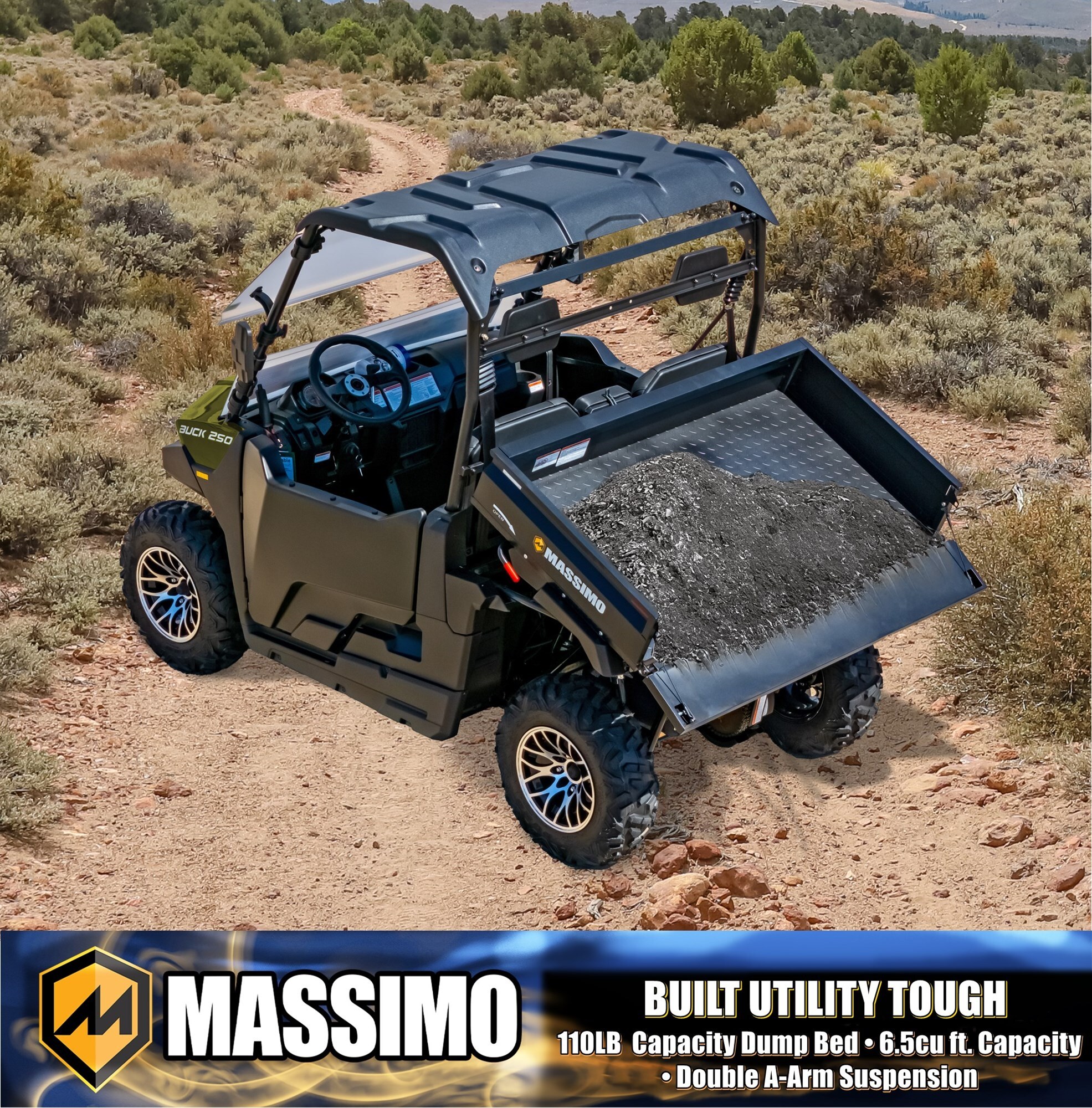 Massimo MM-BK250-GN Motorized-Vehicles - View #5