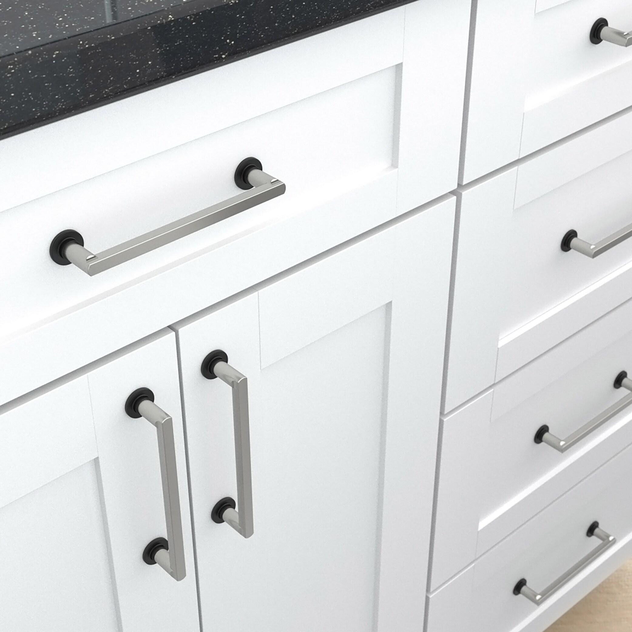 Origin 21 CAB-128-440-SN-MB-6P Cabinet-Pulls - View #7