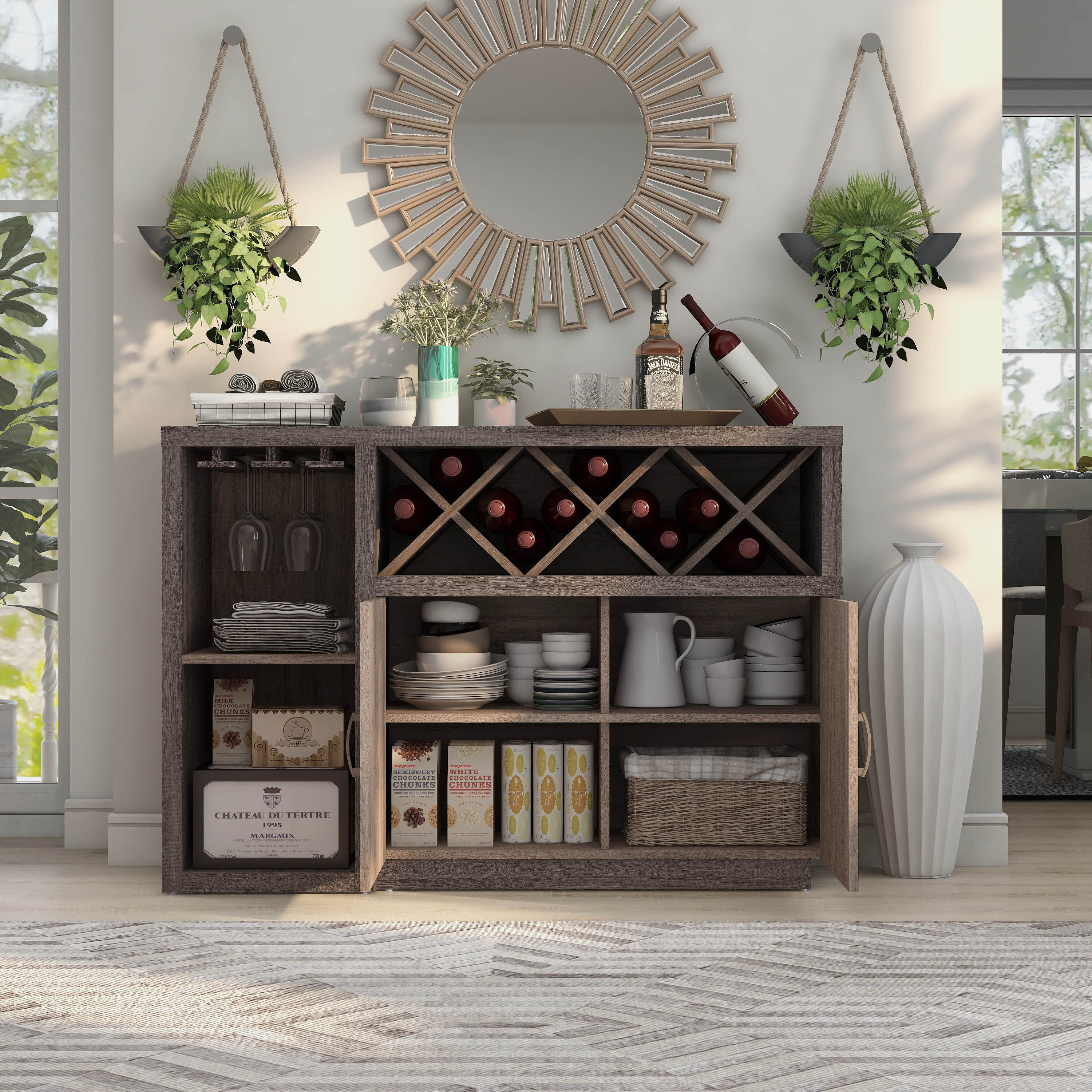 Furniture of America IDI-172108 Dining-Kitchen-Storarge - View #7