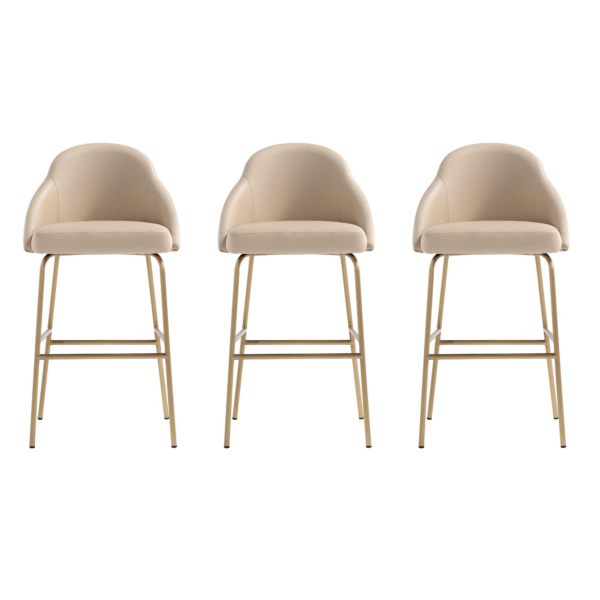 Manhattan Comfort 3-BS022-GTN stools - View #2