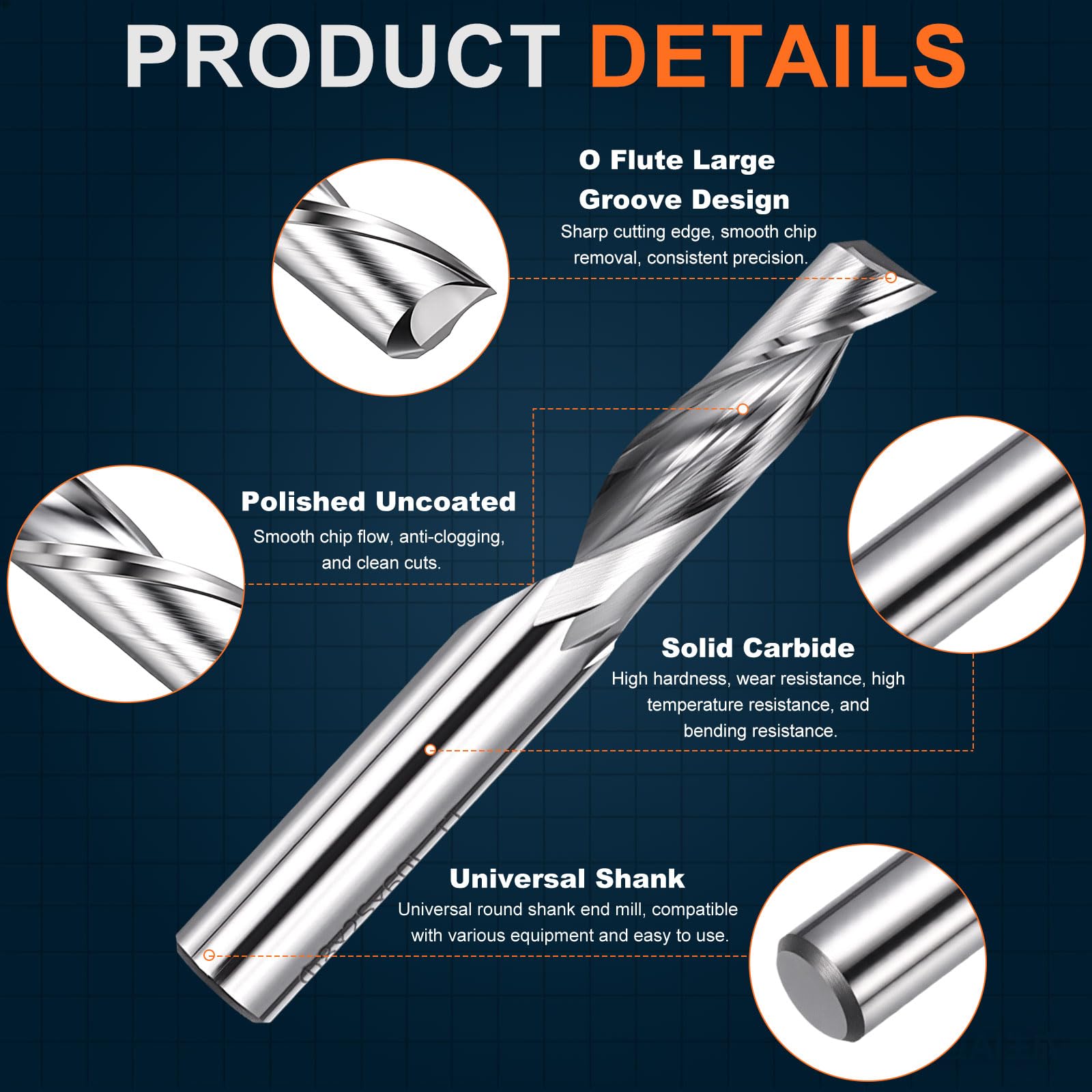 SenQWFa LDC0814Q132 Cabinetry-Joinery-Router-Bits - View #3