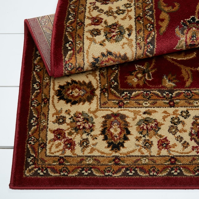 Indoor Damask Area Rug In The Rugs, Area Rug Carpet Pad 8×10