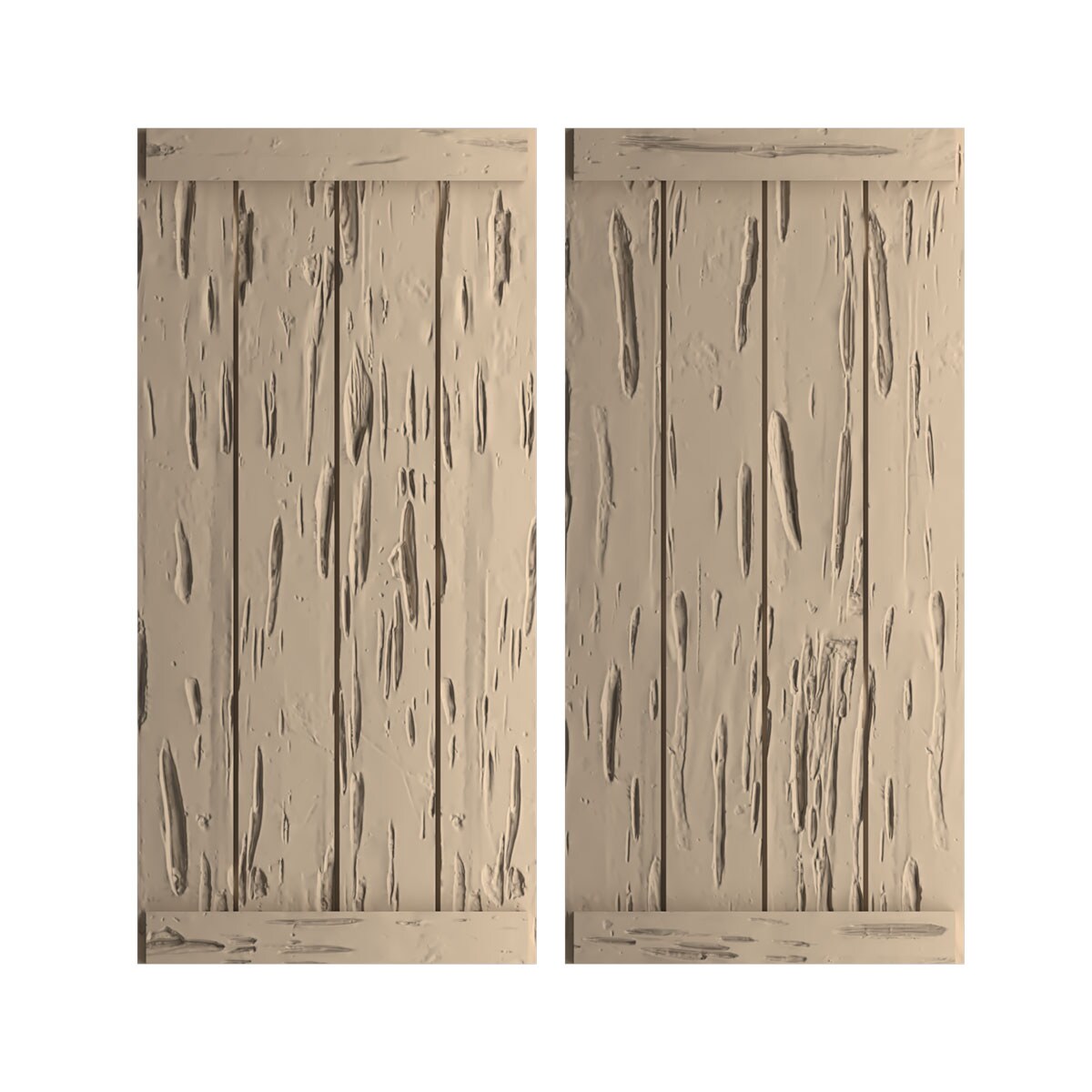 Ekena Millwork SHUBJE22X82PCPR Exterior-Shutters - View #2