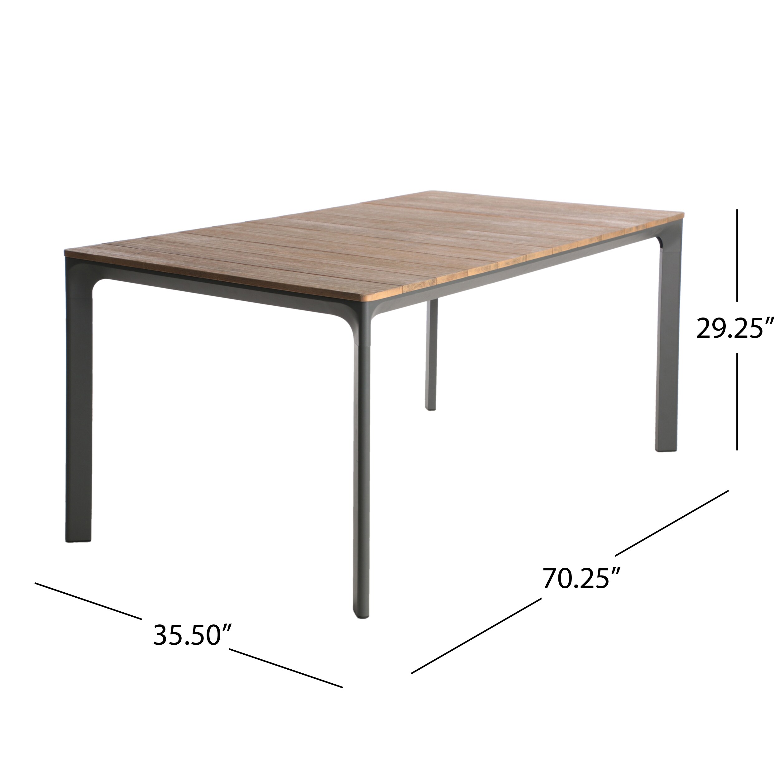 LOVMOR SF-WO-62757.00GRY Patio-Tables - View #5