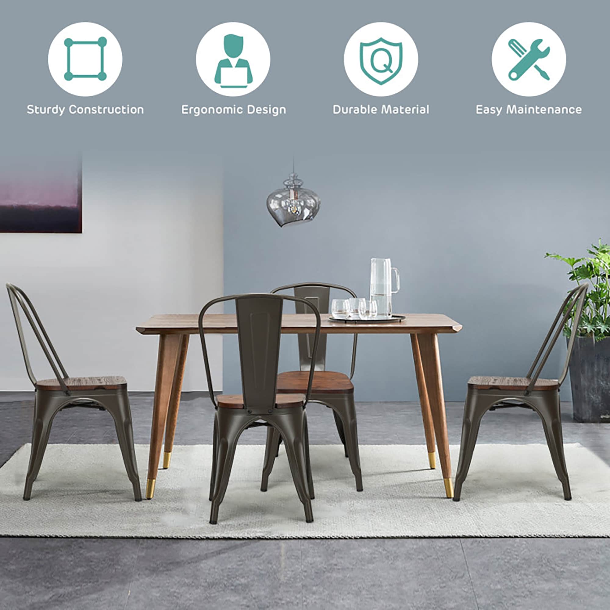 Sumyeg WF-HW65270-LA Dining-Chairs - View #5