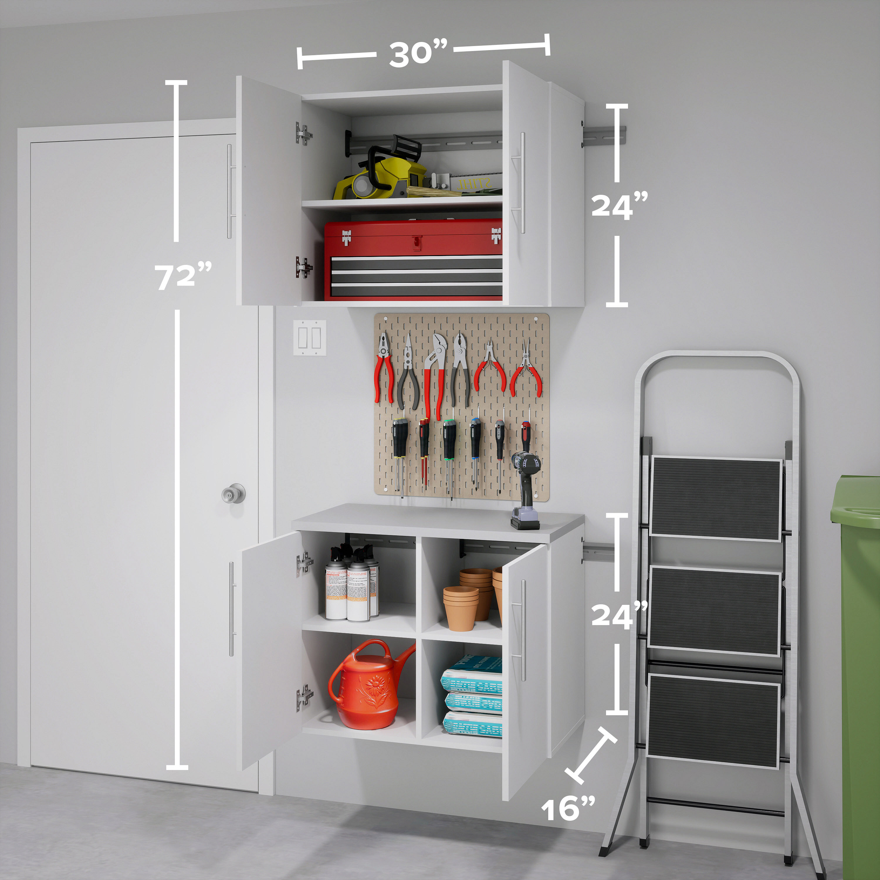Prepac WRGW-0714-2M Garage-Storage-Systems - View #9