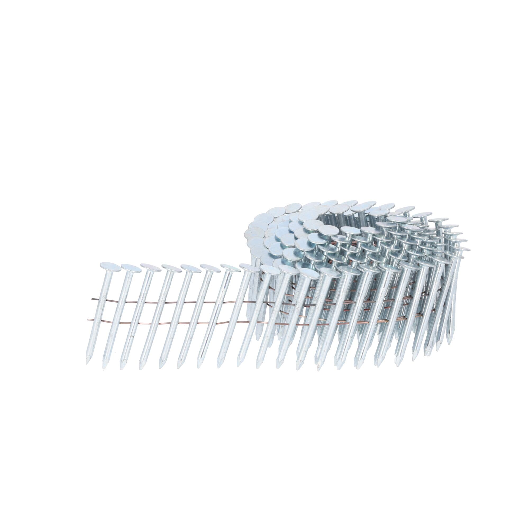 CRAFTSMAN 1-1/4-in 15 -Degree Smooth Shank Galvanized Collated Coil Roofing Nails 1200 -Per Box