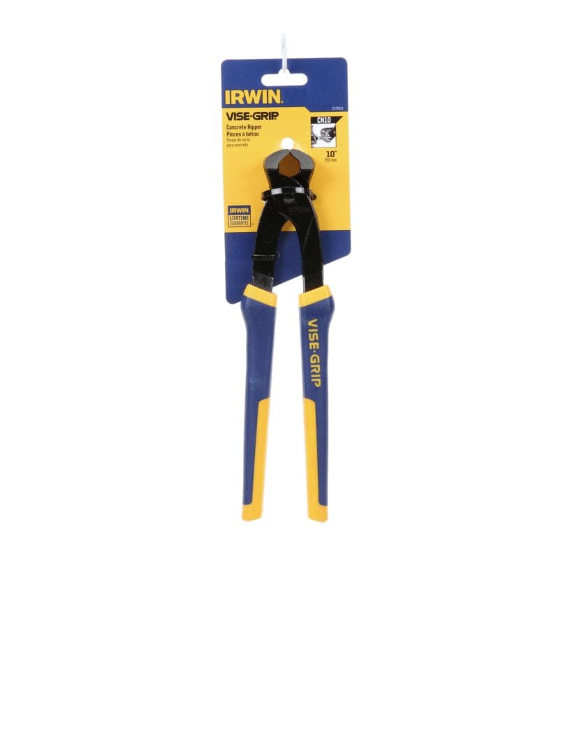 2078910 IRWIN Tools 10" Vise-Grip Concrete Nippers with ProTouch Grips 