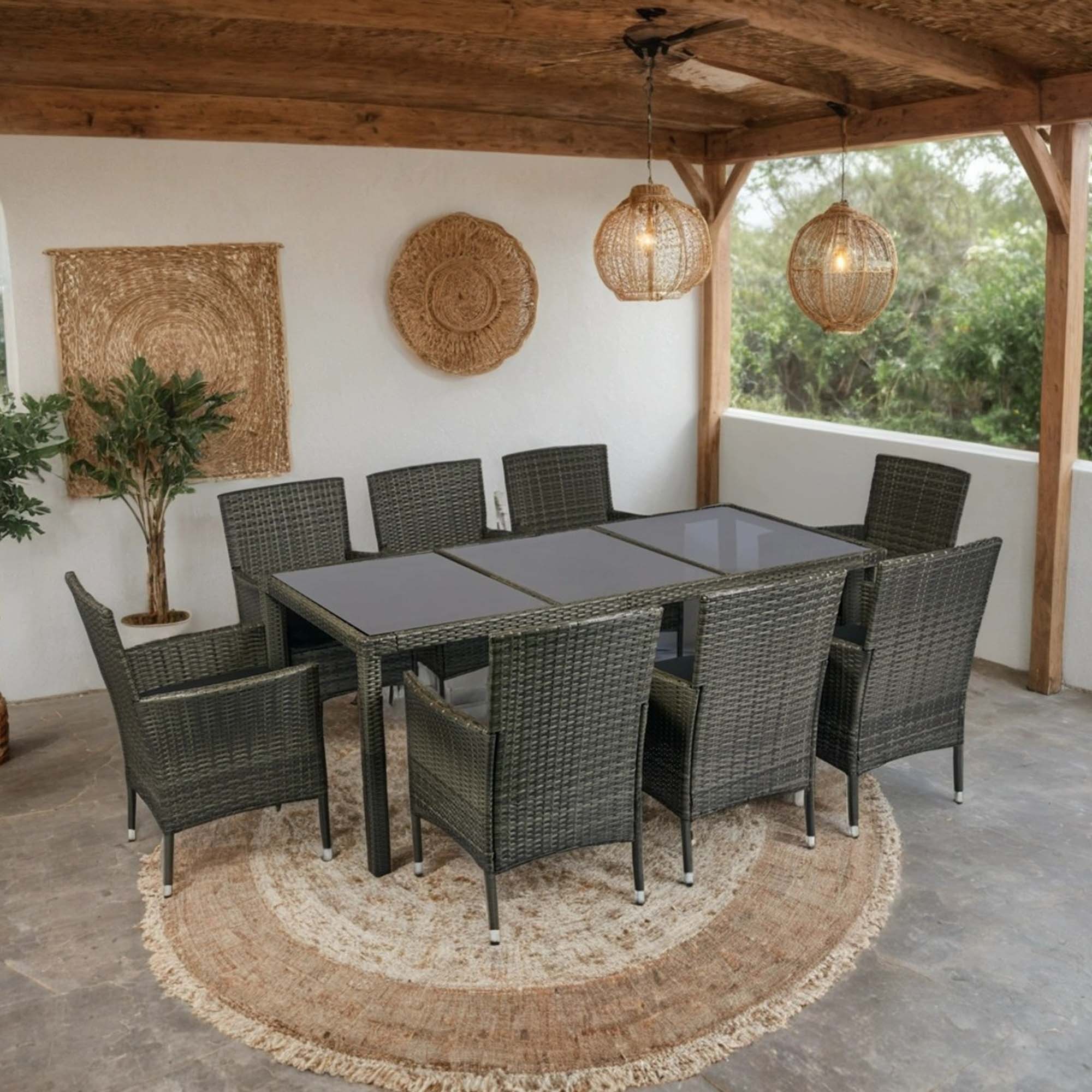 SINOFURN SYA380073WD Patio-Dining-Sets - View #19