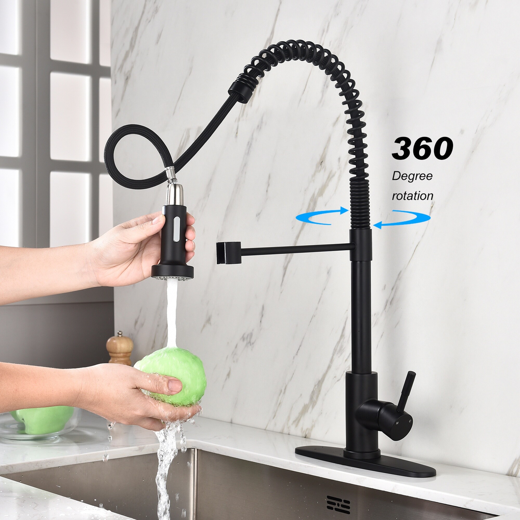Vorene J-AR36EJYL9FUM Kitchen-Faucets - View #6