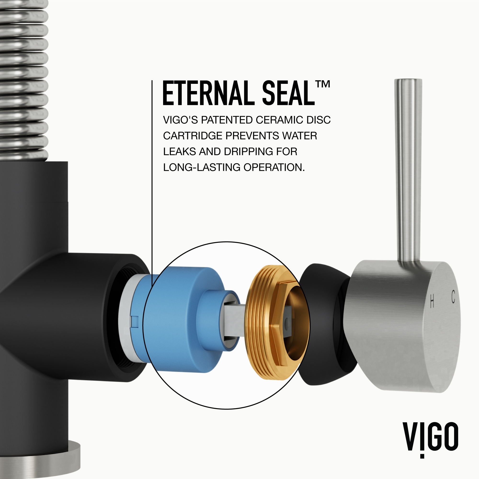 VIGO VG02001STMB Kitchen-Faucets - View #7