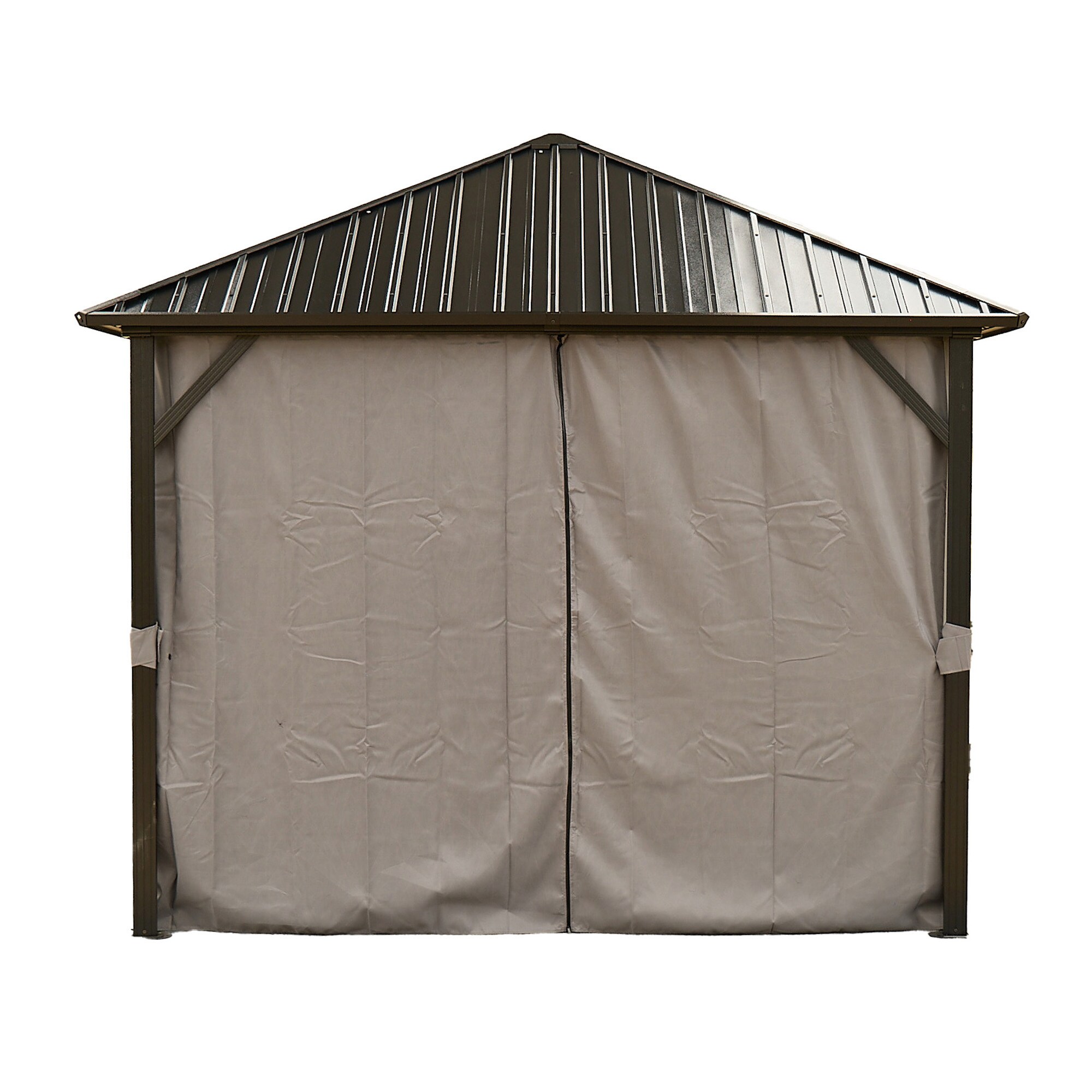 SINOFURN SYE350002GY Wood-Resin-Gazebos - View #12