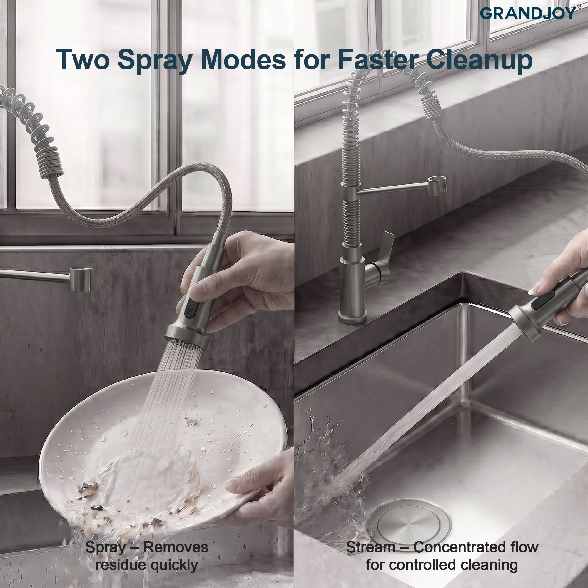 GRANDJOY SGF10GJ-91BN Kitchen-Faucets - View #6