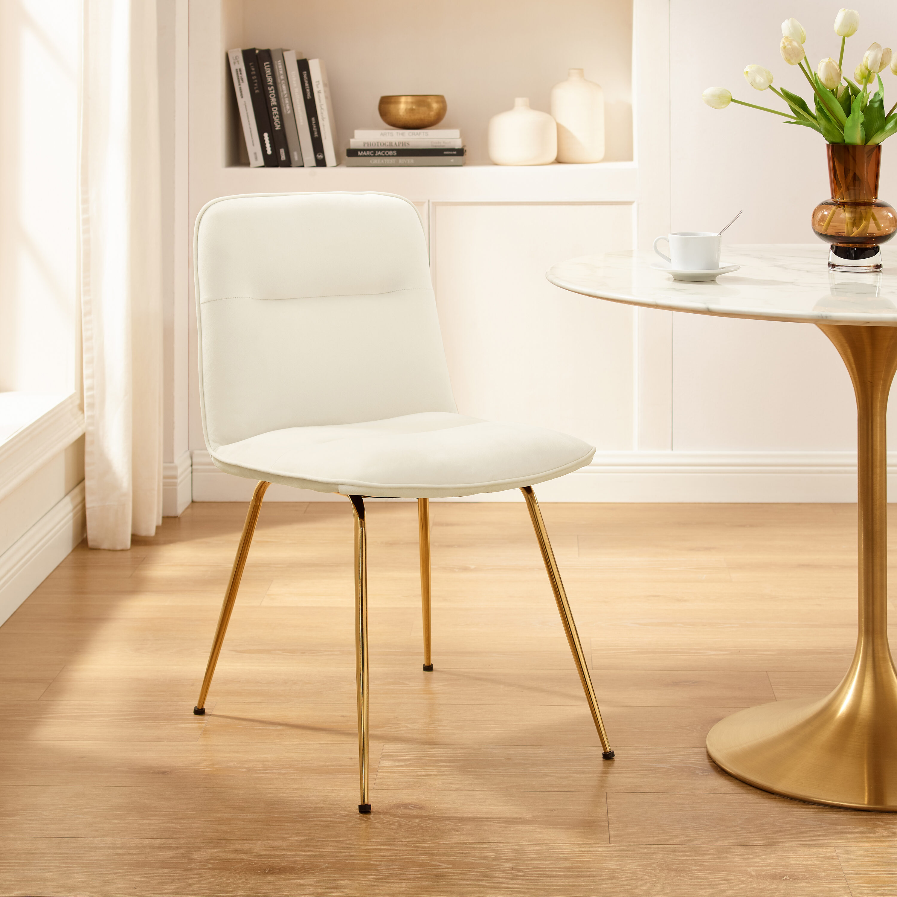 Art Leon CC053-2-OW-F Dining-Chairs - View #4