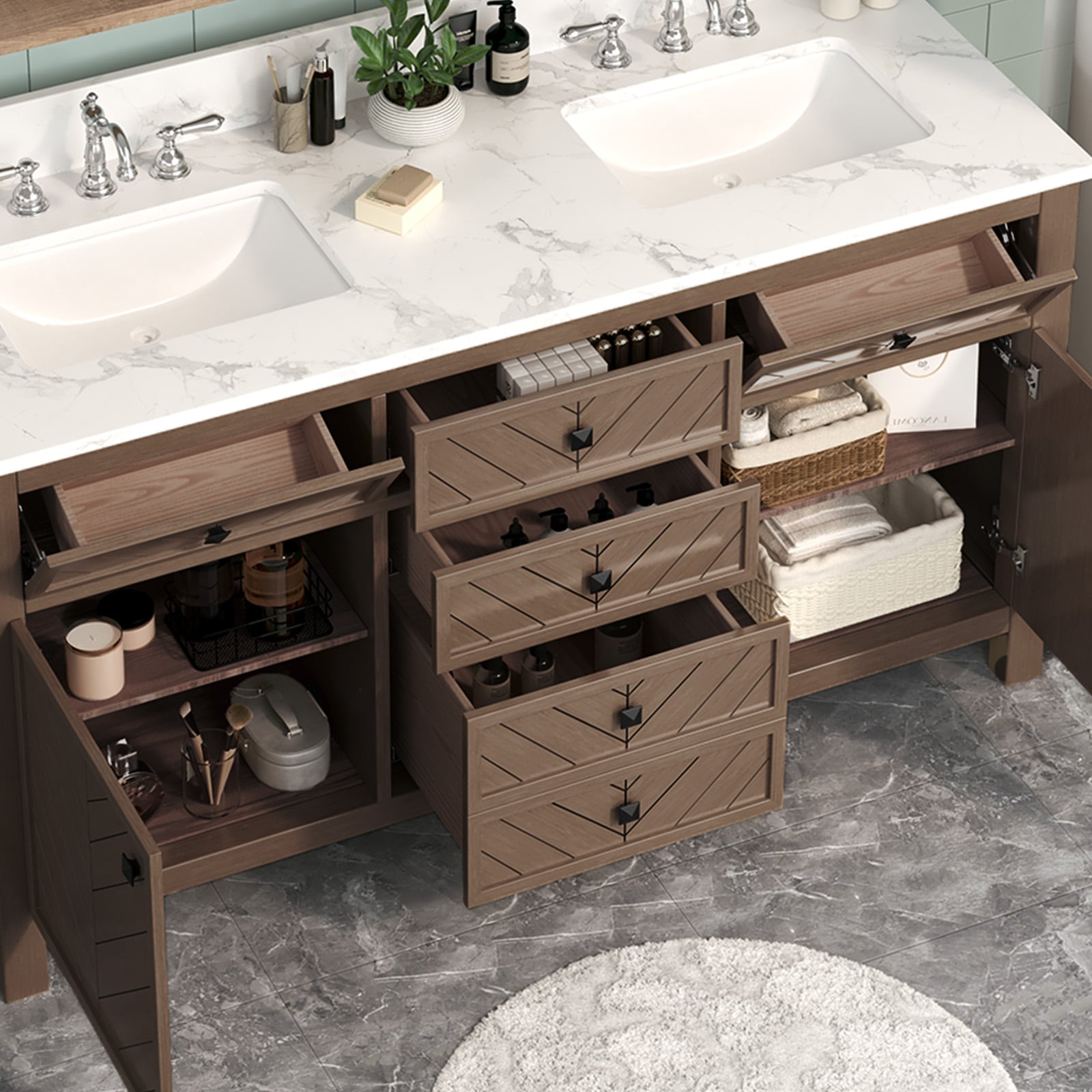 VOUA SAF-MEWEYS-DG Bath-Vanity-Combo - View #13