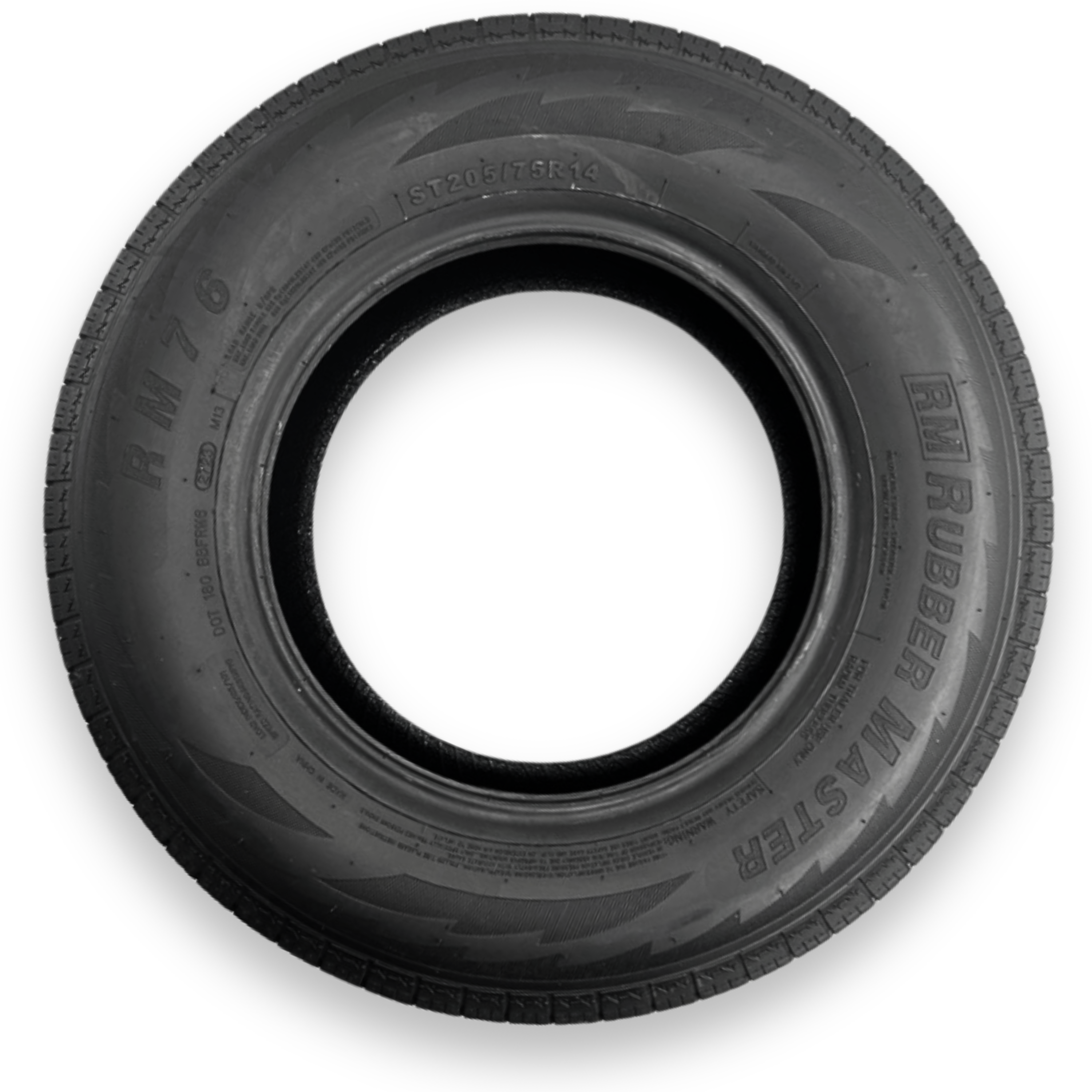 RubberMaster 470210 ST Radial Trailer Tire 26.14/26.14-8 6PR Load C 26.14"