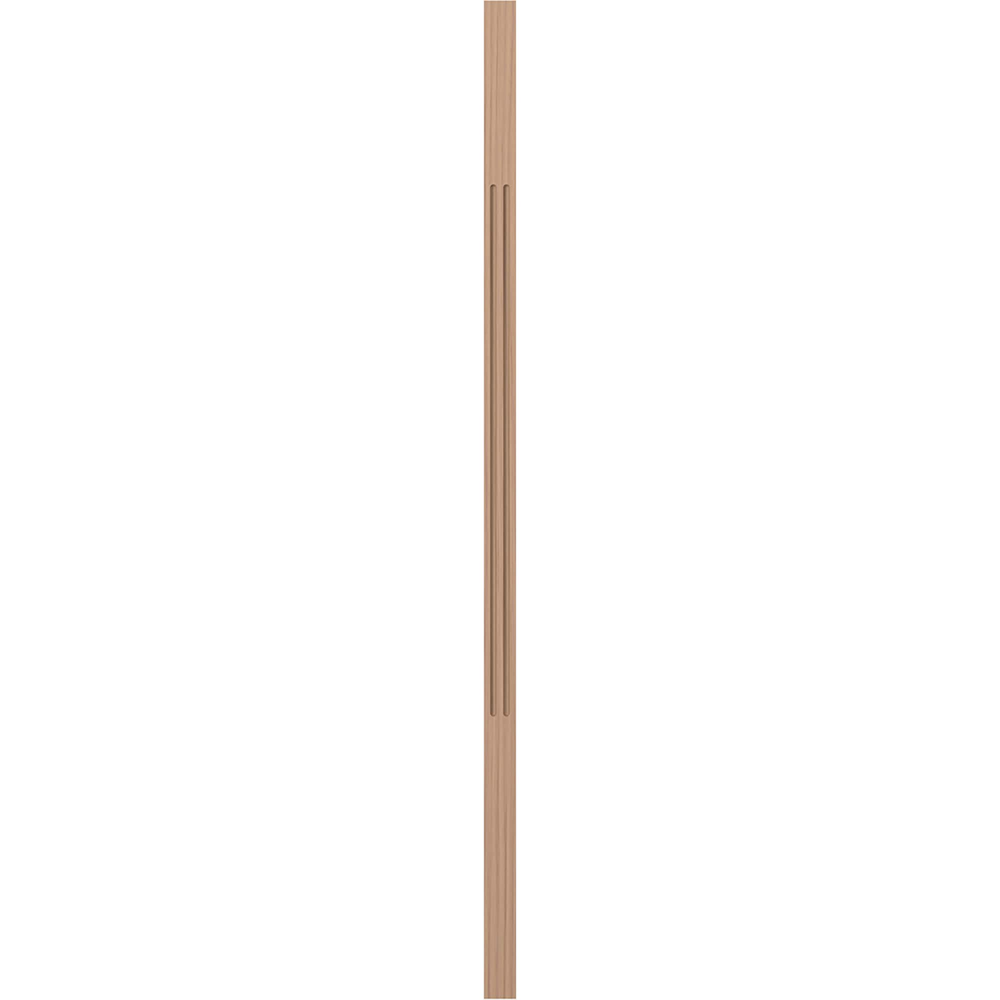 L.J. Smith Stair Systems LJF-5060-P 38 38-in x 1.25-in Unfinished Poplar Square Top Stair Baluster