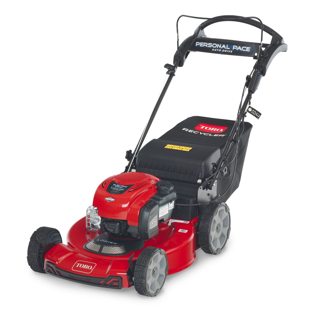 Toro Recycler 22-in Gas Self-propelled Lawn Mower with 150-cc Briggs and  Stratton Engine in the Gas Push Lawn Mowers department at