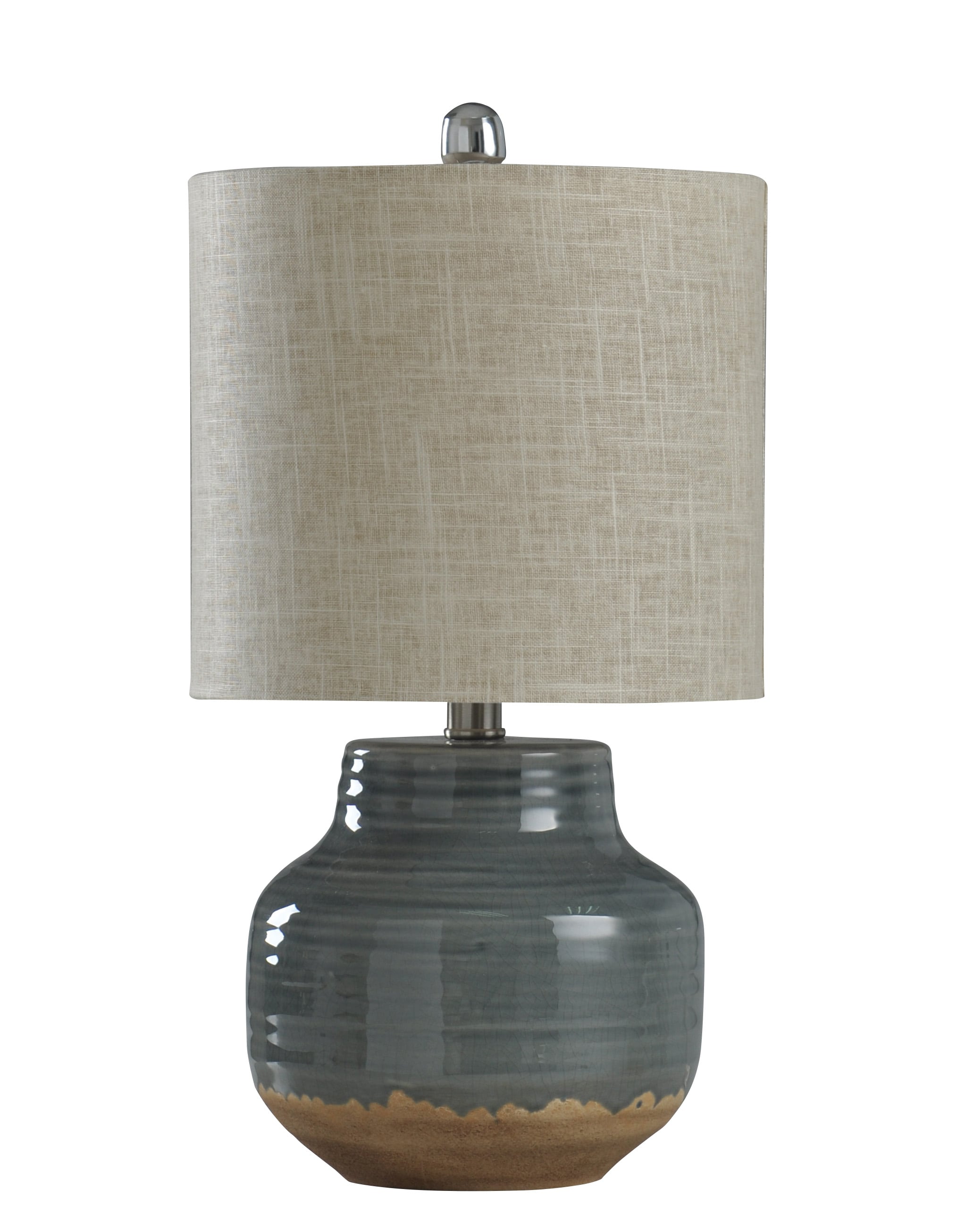 StyleCraft Home Collection 23.5-in Table Lamp with Fabric Shade