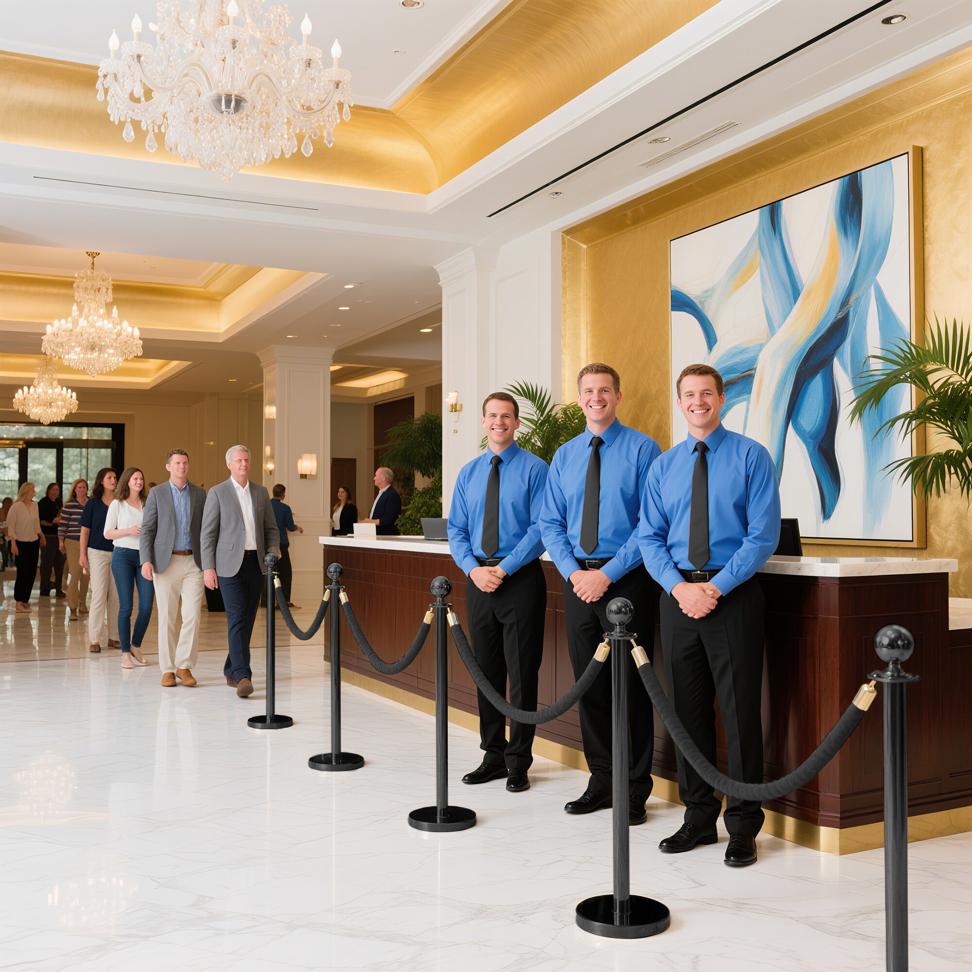 LOVMOR SF-L-8B1D00576C Commericial-Crowd-Control-Barriers - View #2