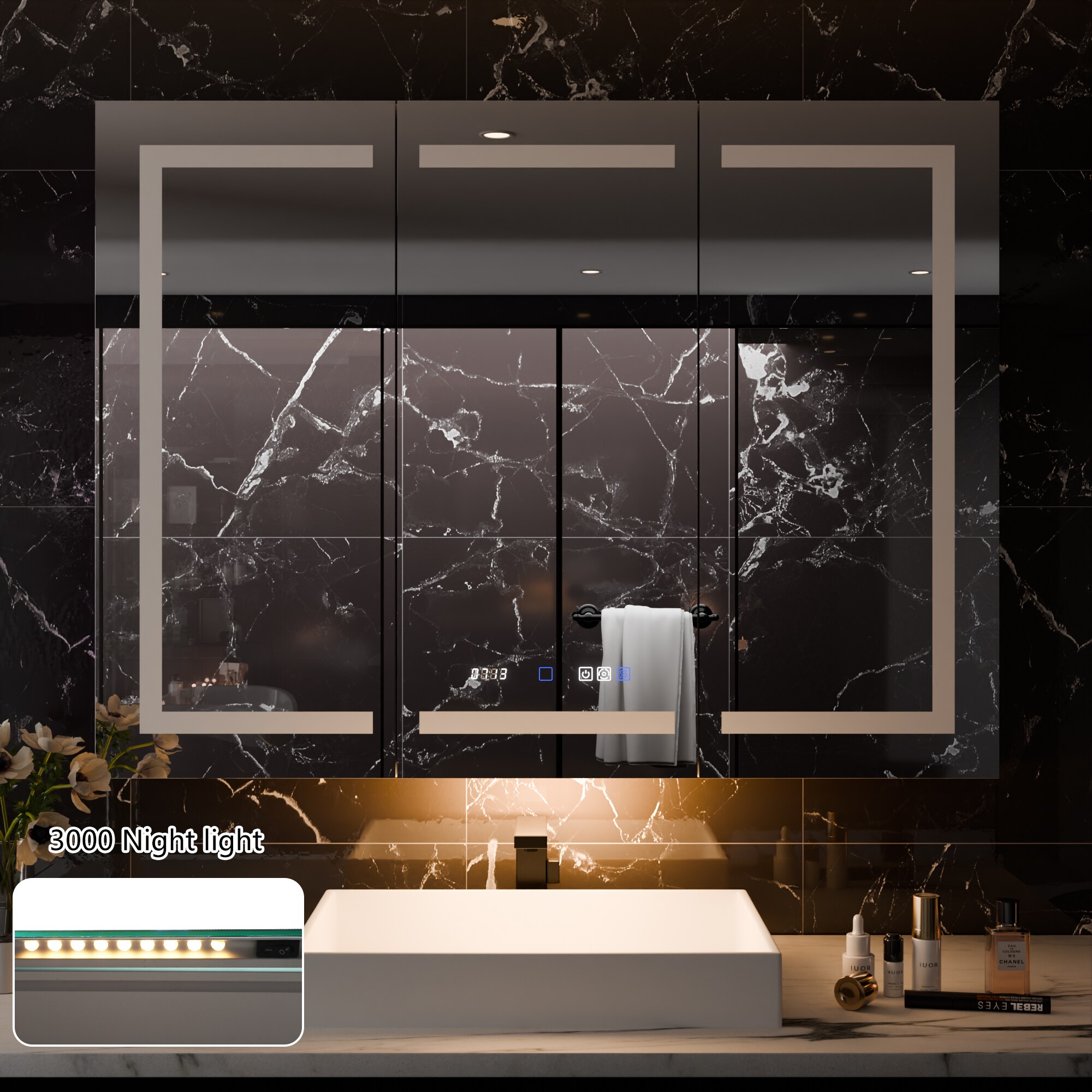 AAZJ JDEX-MC483611TX Bathroom-Medicine-Cabinets - View #4