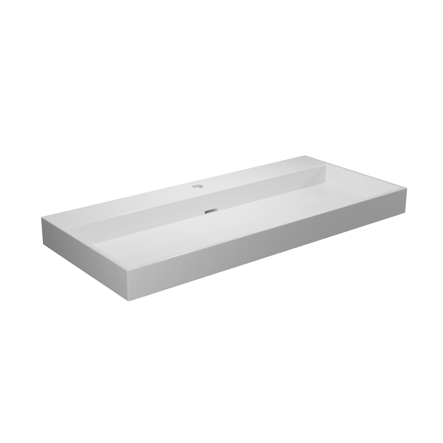 WS Bath Collections URBAN 100.01 Bath-Sink - View #3