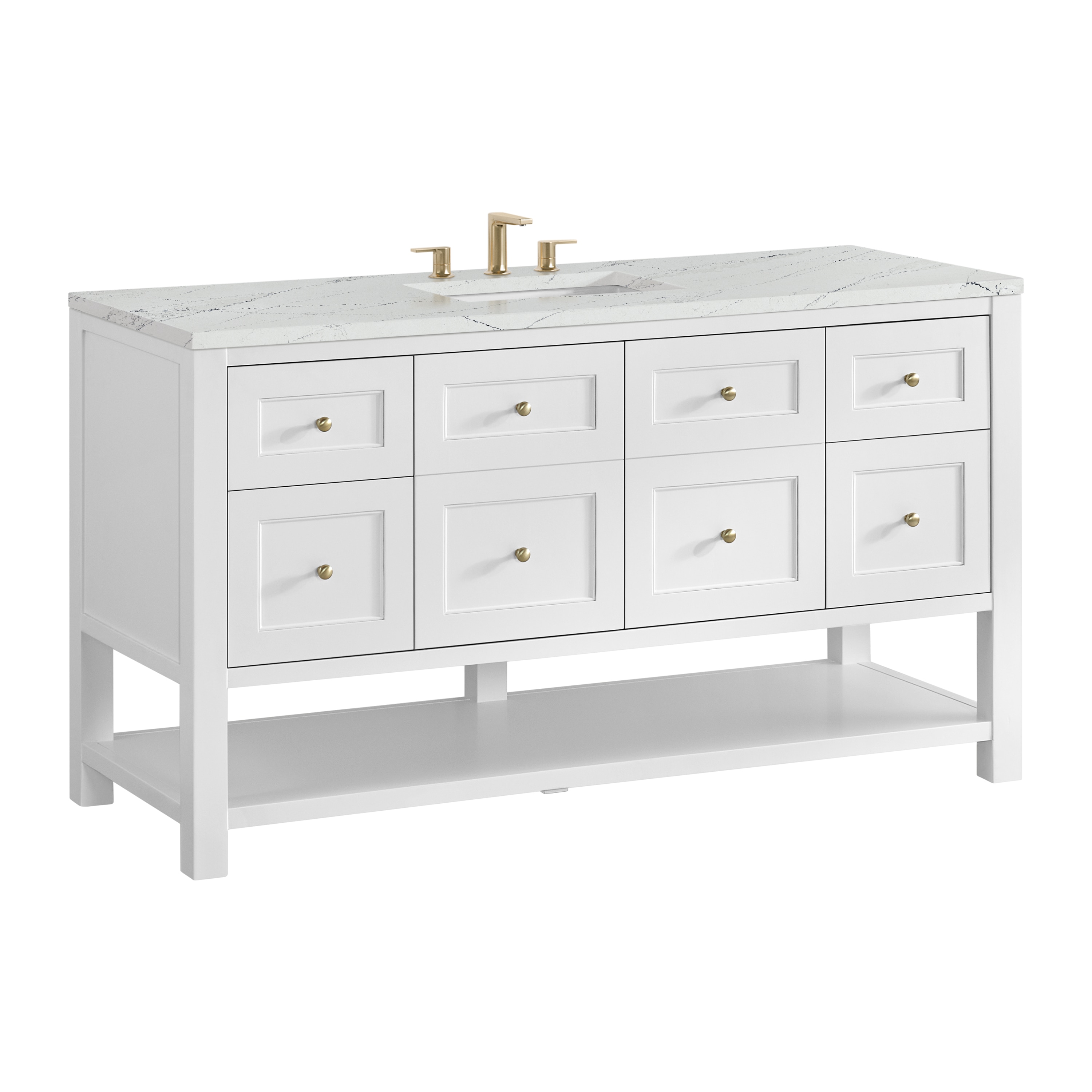 James Martin Vanities 330-V60S-BW-3ENC Bath-Vanity-Combo - View #8